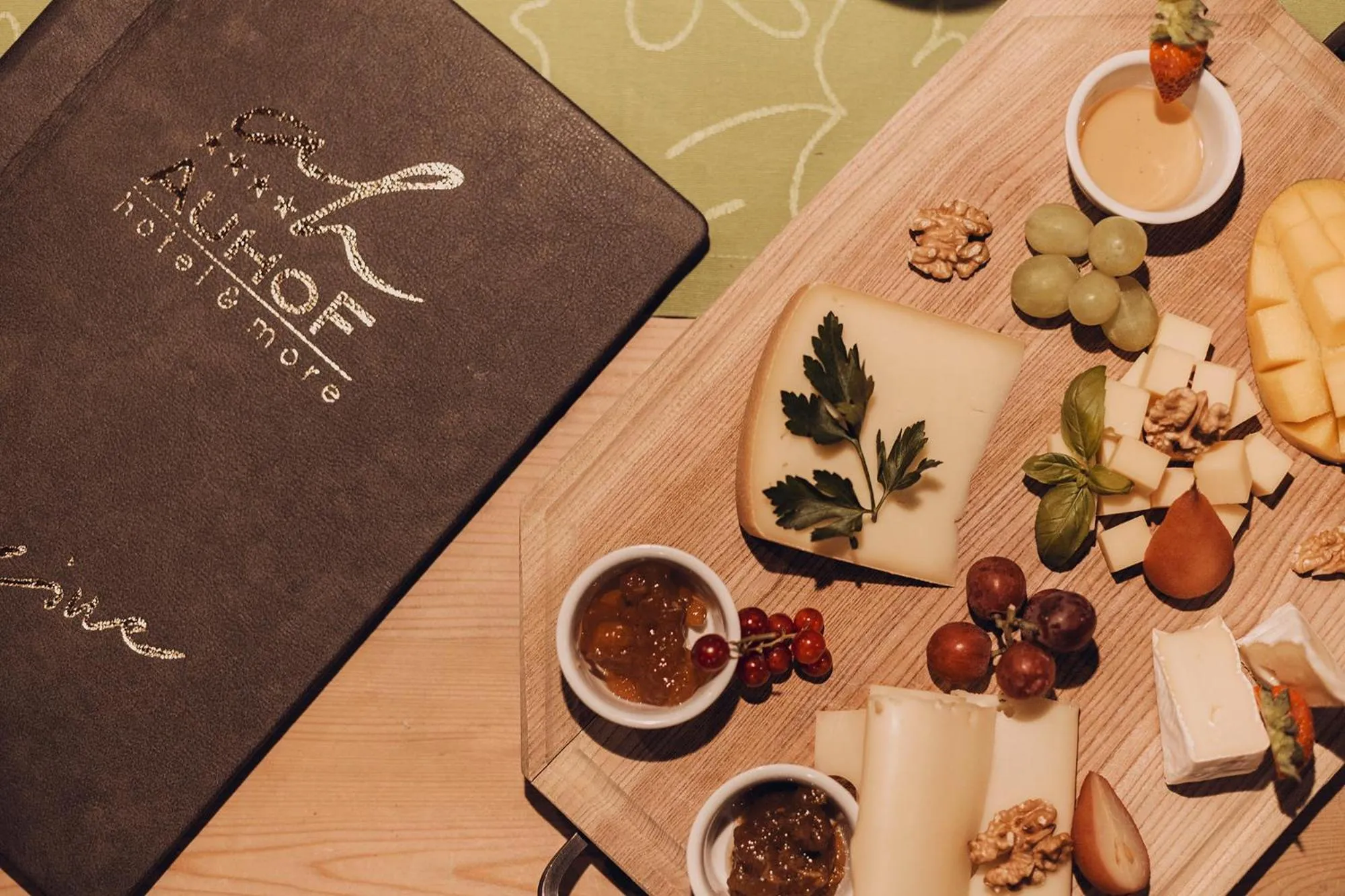 Food and drinks in Hotel Auhof Kappl