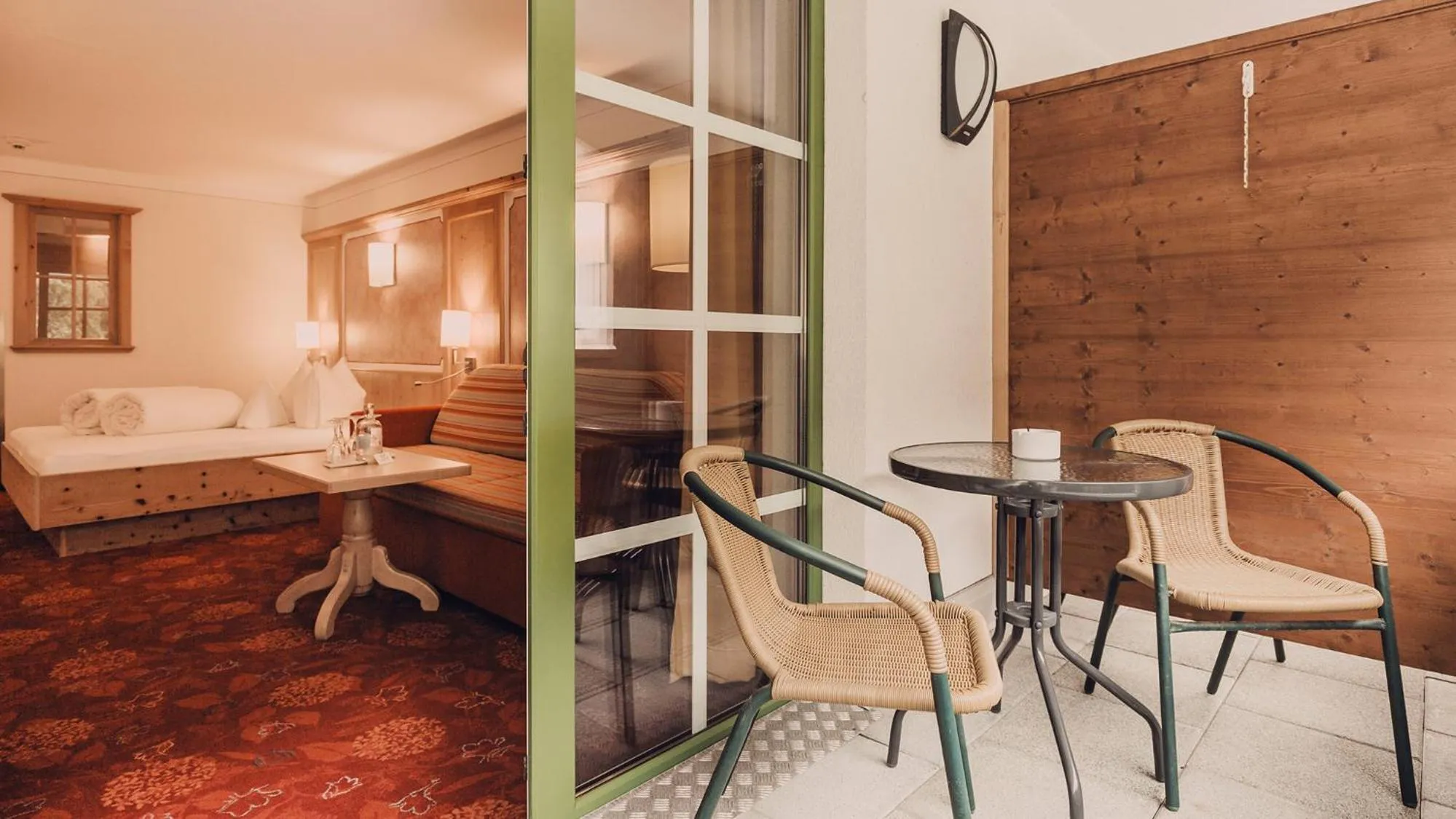 Photo of the whole room, Bed in Hotel Auhof Kappl