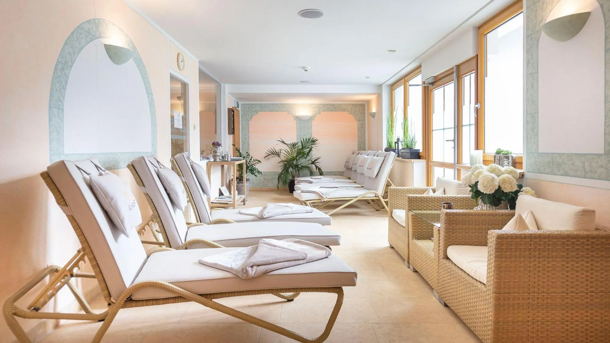 Spa and wellness centre/facilities in Hotel Auhof Kappl