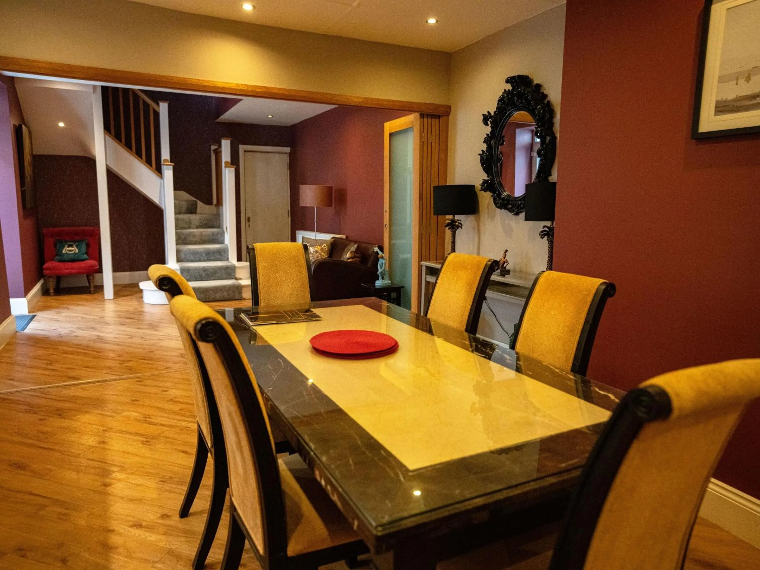 Dining area in Amadeus Apartments