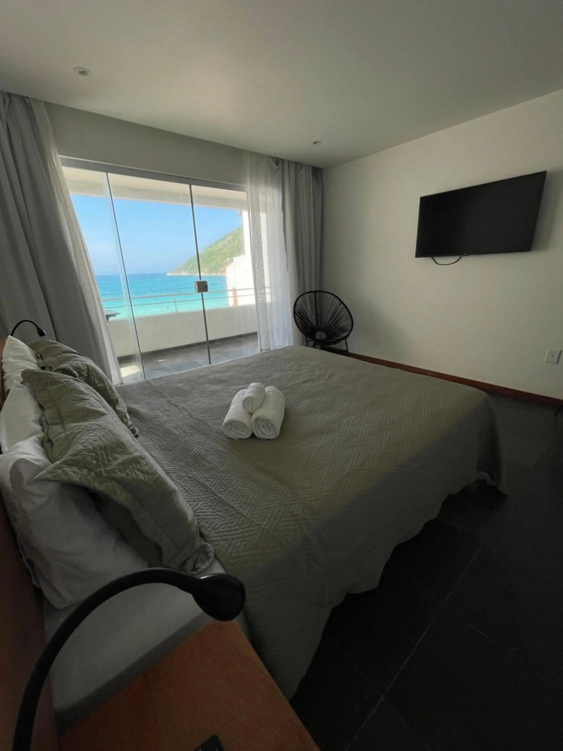 Bed in Orlanova Hotel