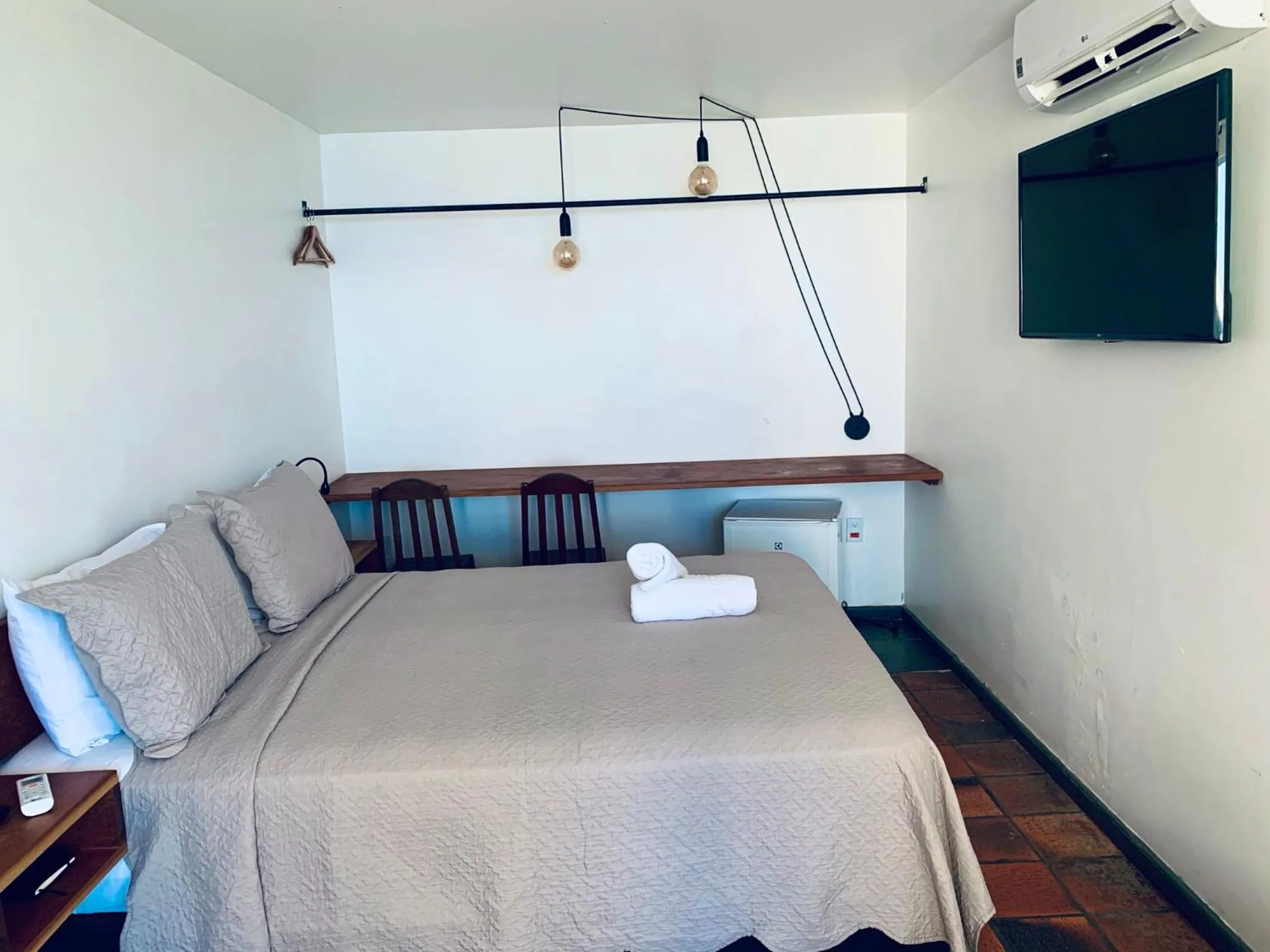 Photo of the whole room, Bed in Orlanova Hotel