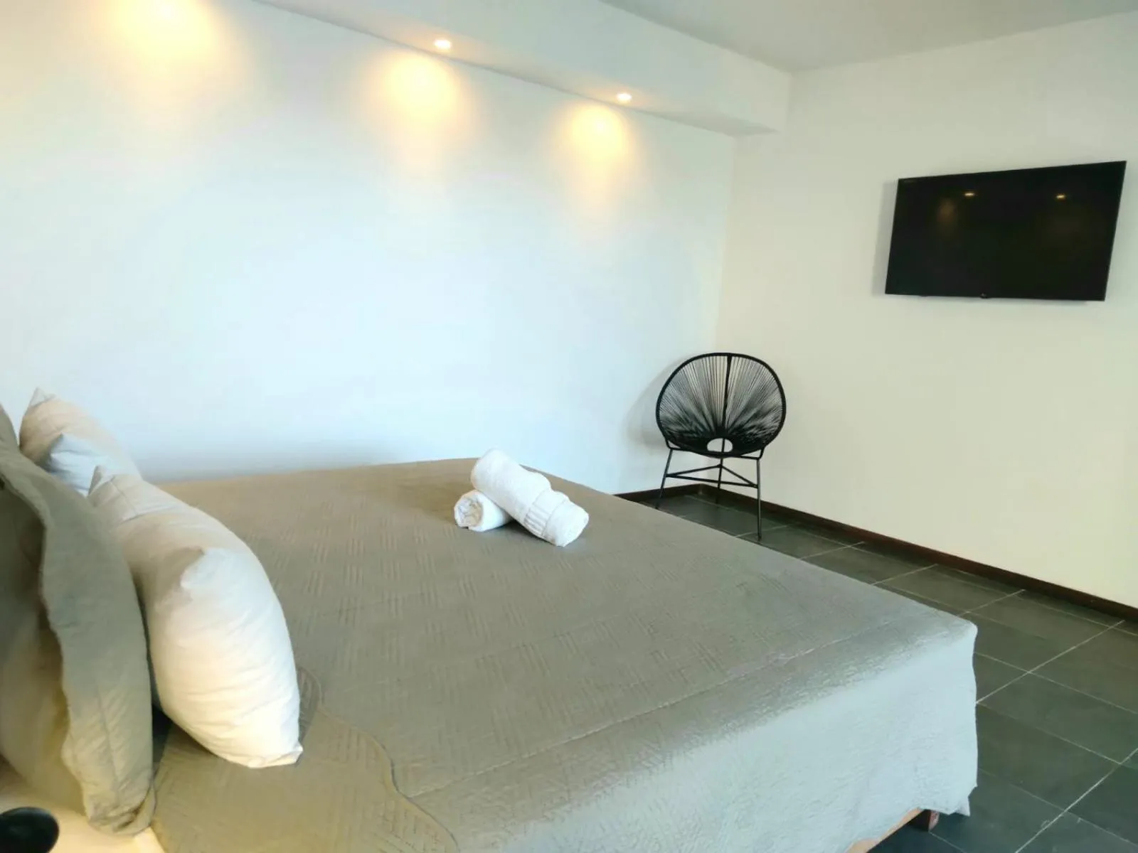 Photo of the whole room, Bed in Orlanova Hotel