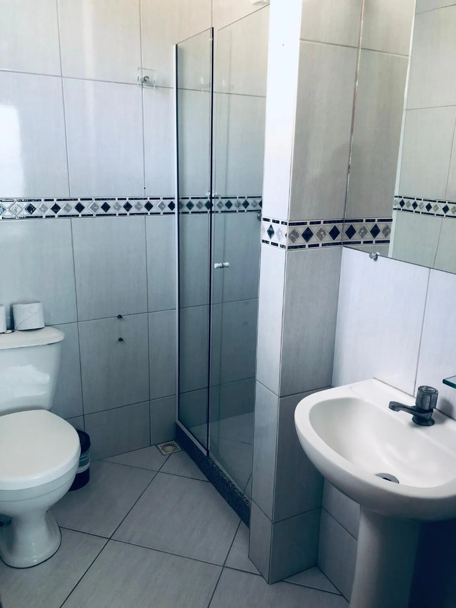 Bathroom in Orlanova Hotel