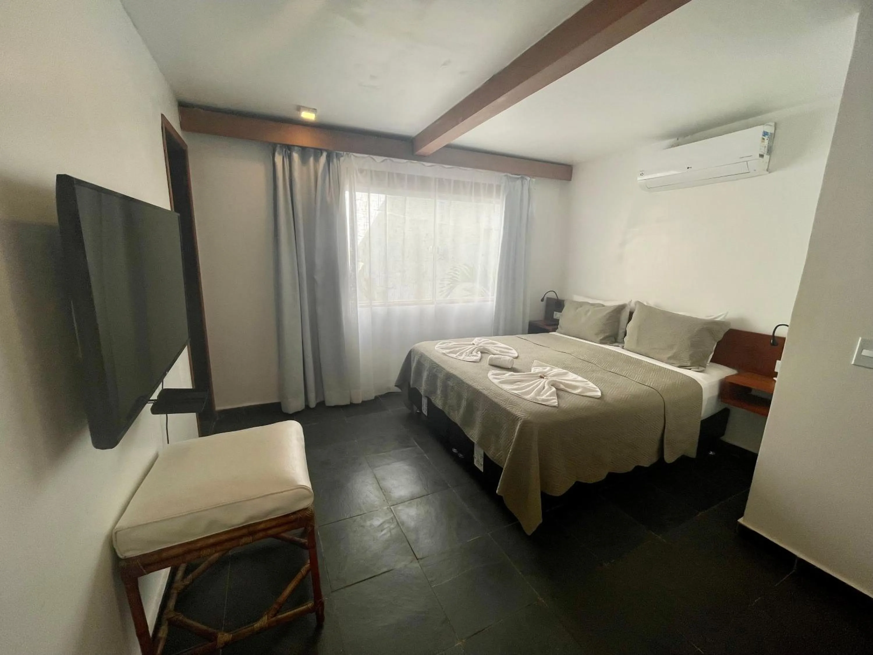 Bed in Orlanova Hotel