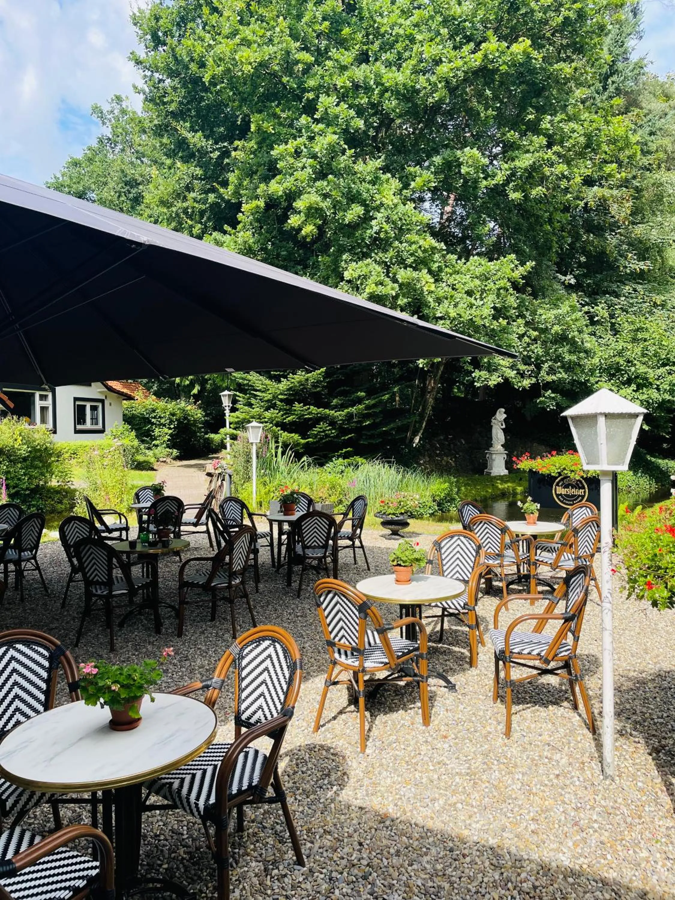 Balcony/Terrace in Landgoedhotel Villa Vennendal