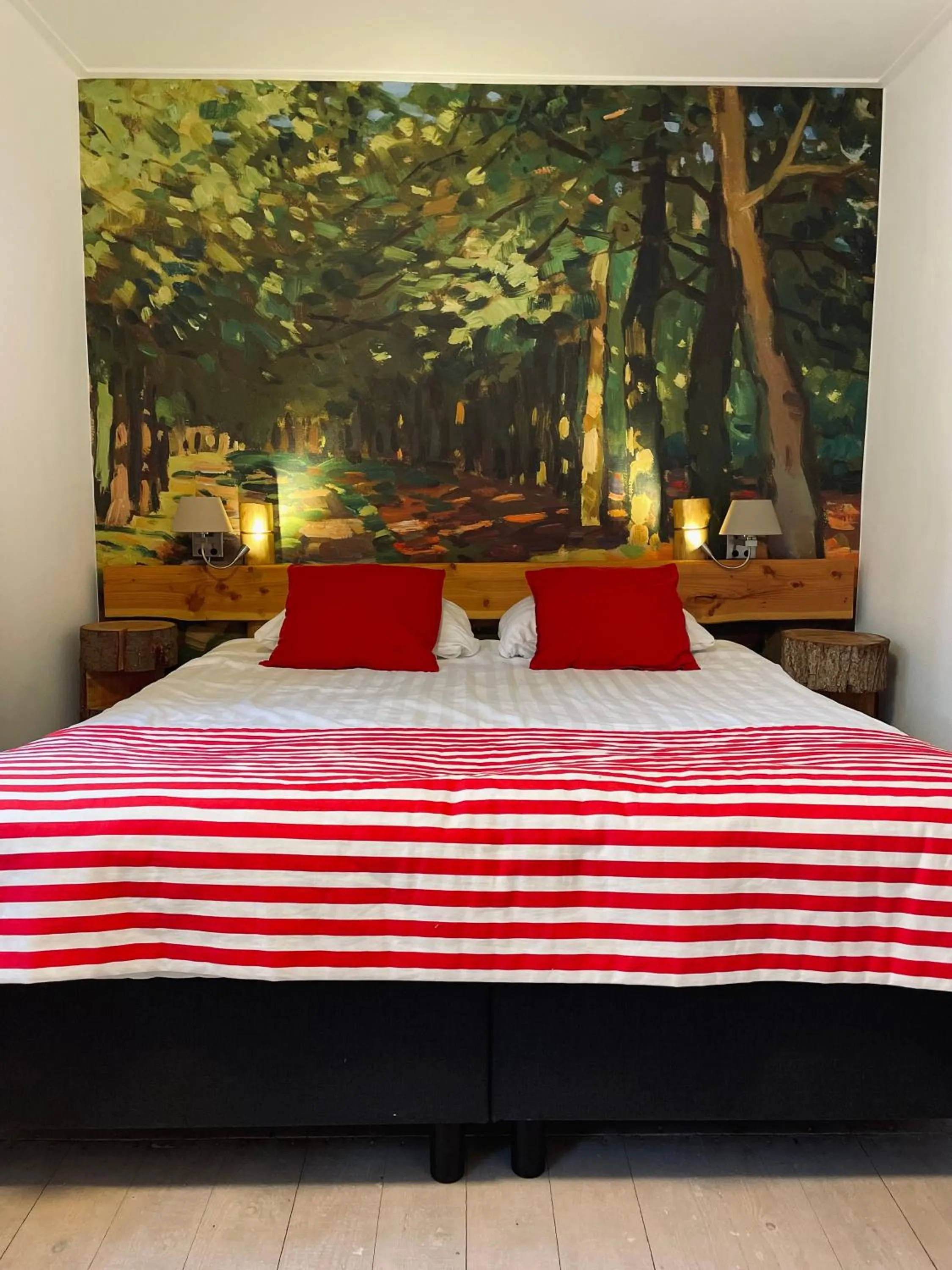 Bed in Landgoedhotel Villa Vennendal