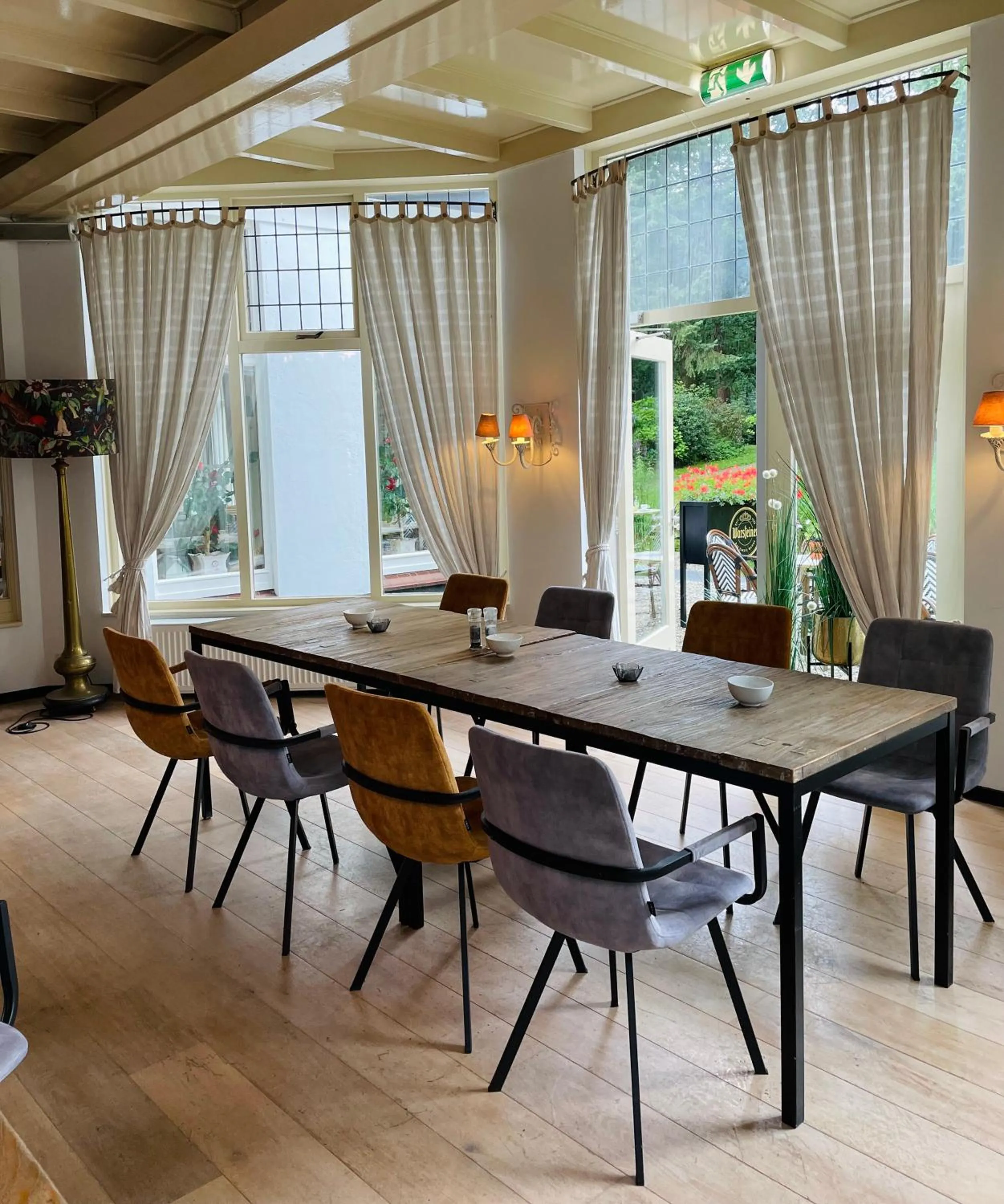 Seating area in Landgoedhotel Villa Vennendal