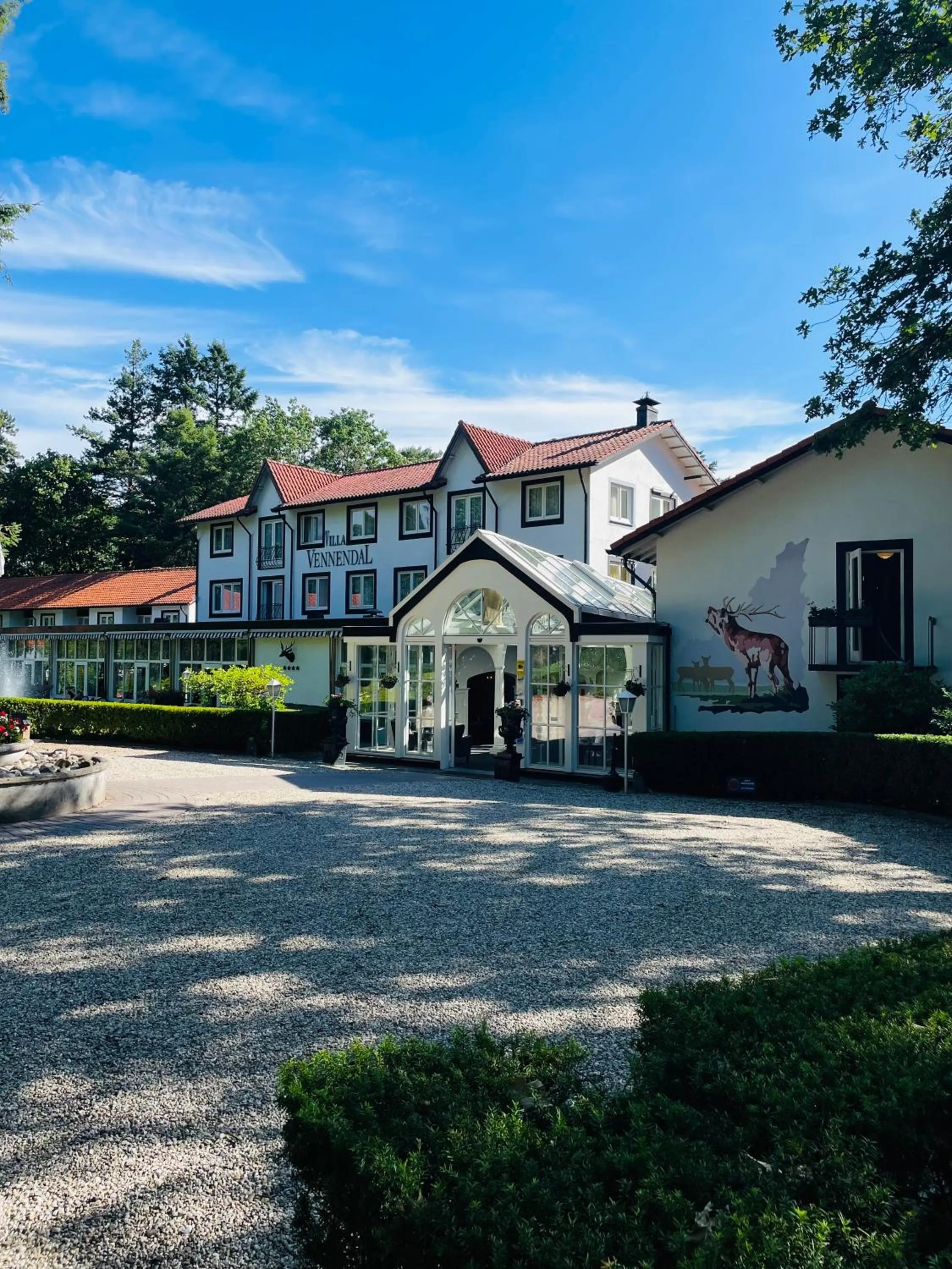 Property building in Landgoedhotel Villa Vennendal