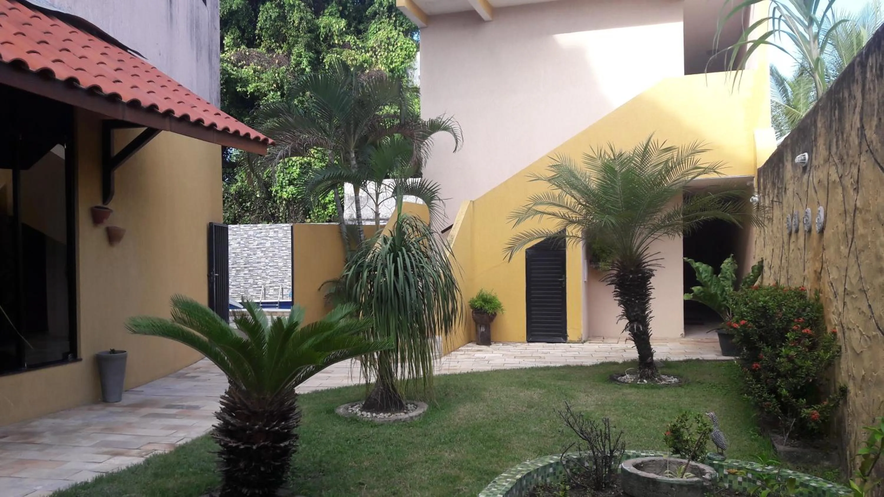 Garden in Pousada Vila do Porto