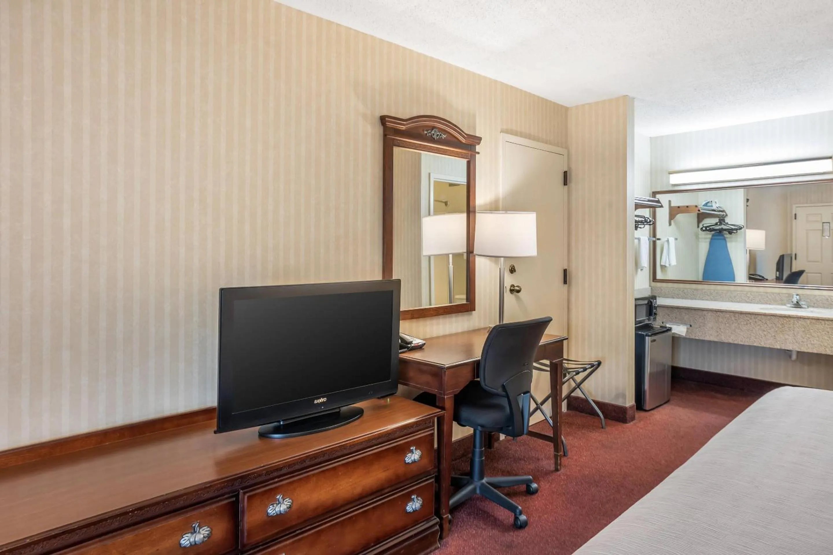 Bedroom in Quality Inn Gettysburg Battlefield