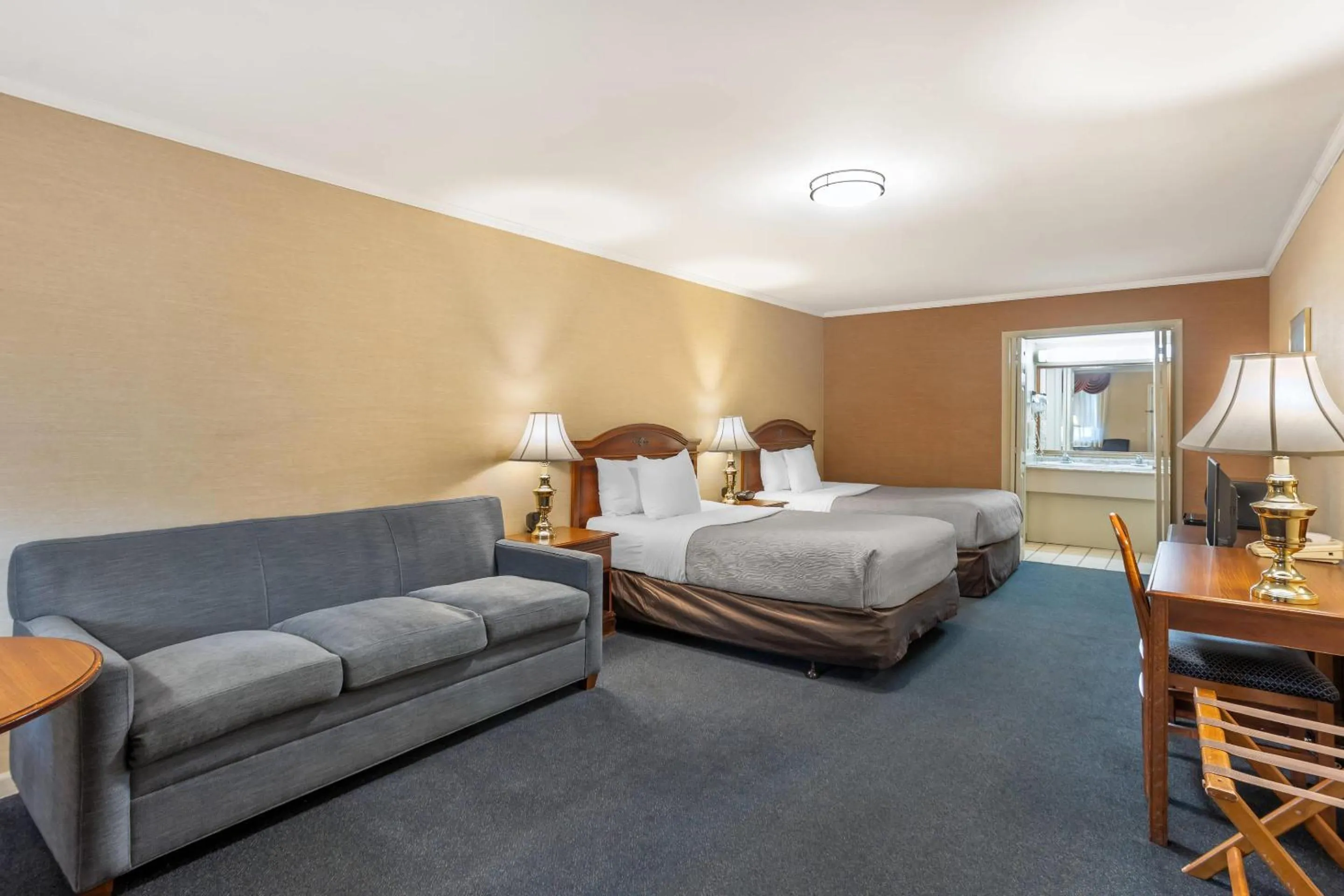Bedroom, Bed in Quality Inn Gettysburg Battlefield