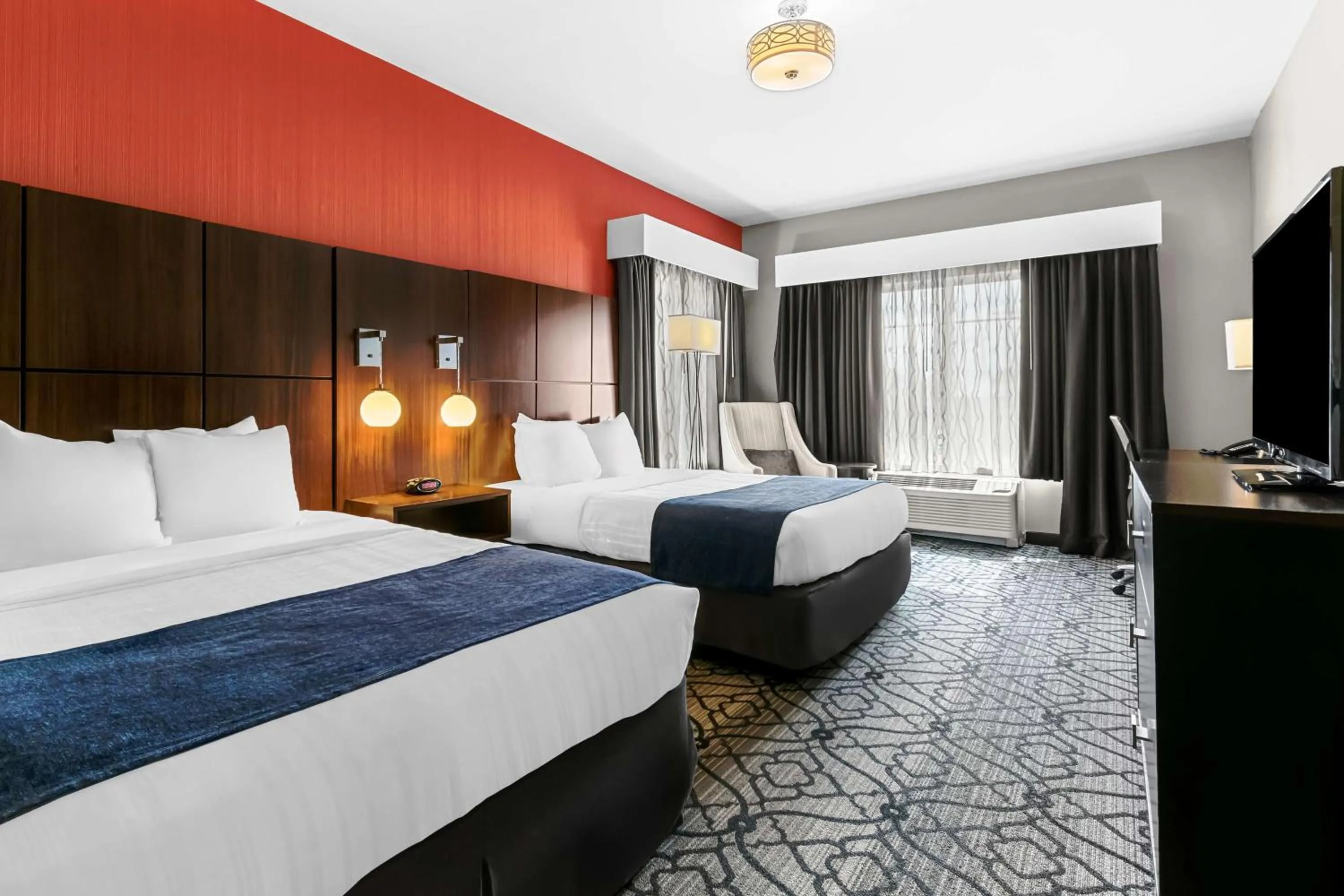 Bedroom, Bed in Best Western Gettysburg