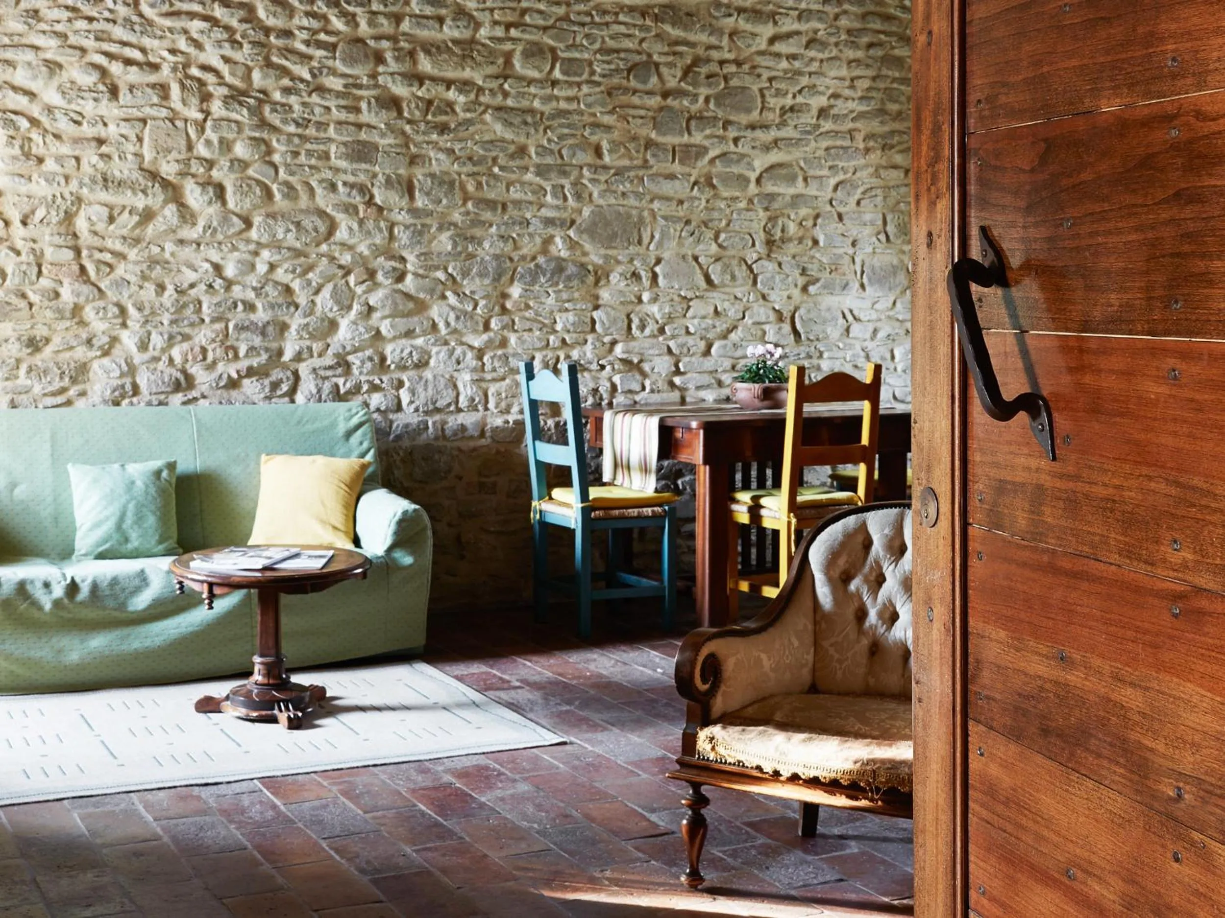 Living room in Monastero San Silvestro