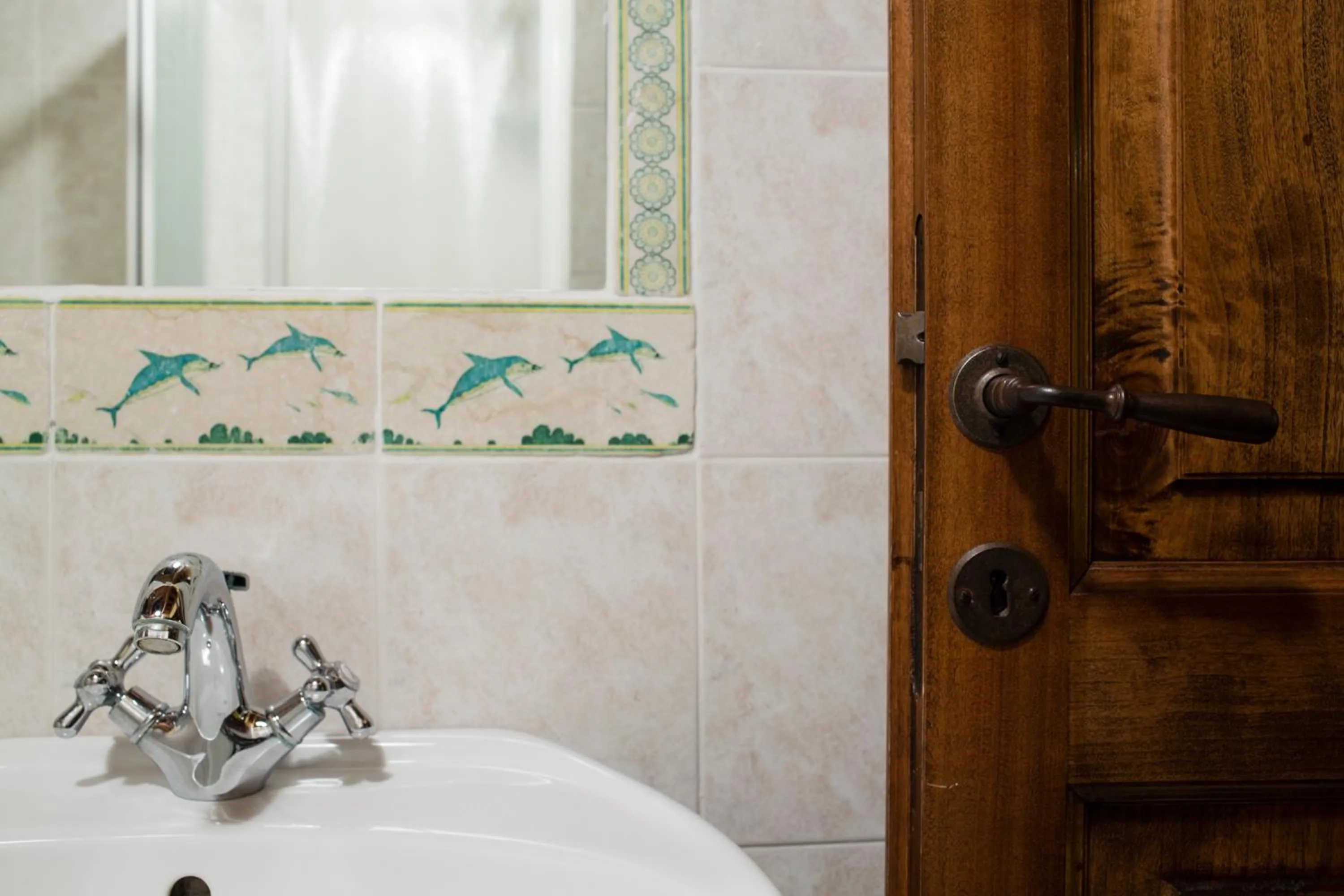 Bathroom in Monastero San Silvestro