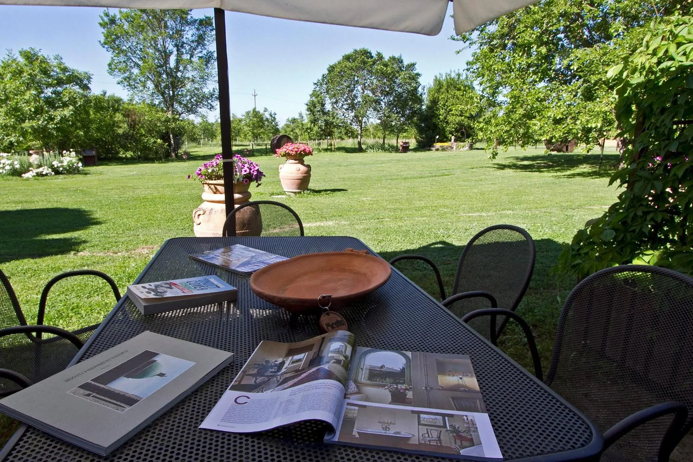 Patio in Monastero San Silvestro
