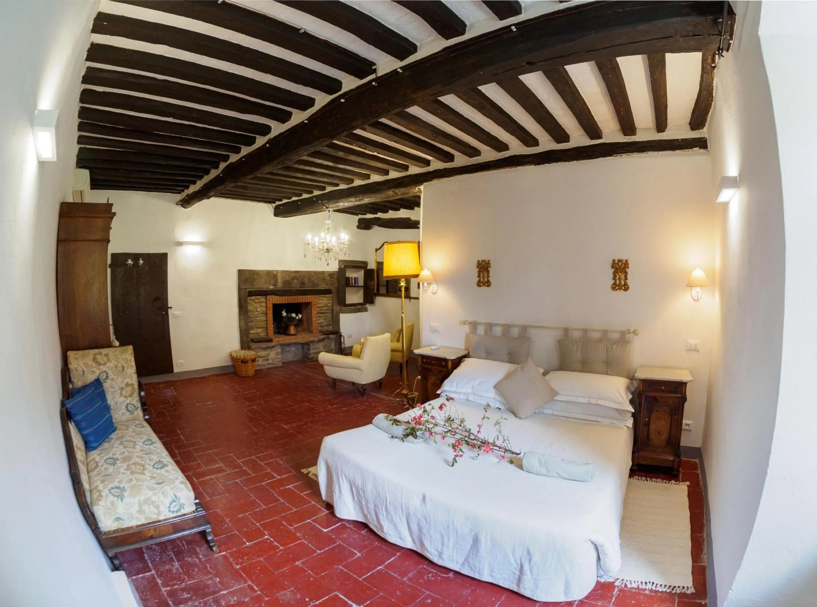 Bed in Monastero San Silvestro