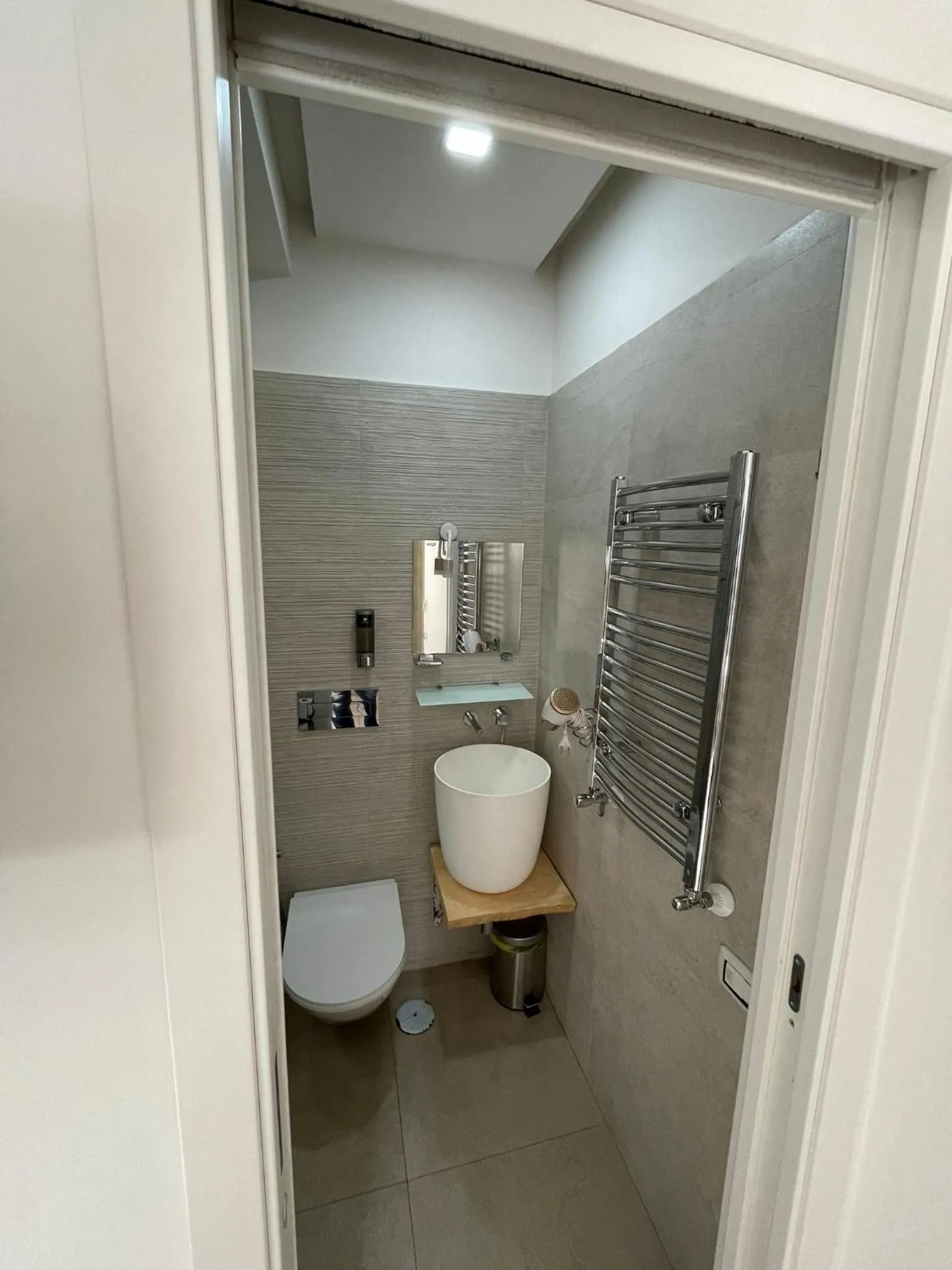 Bathroom in Terrazza Aragon Room and SPA