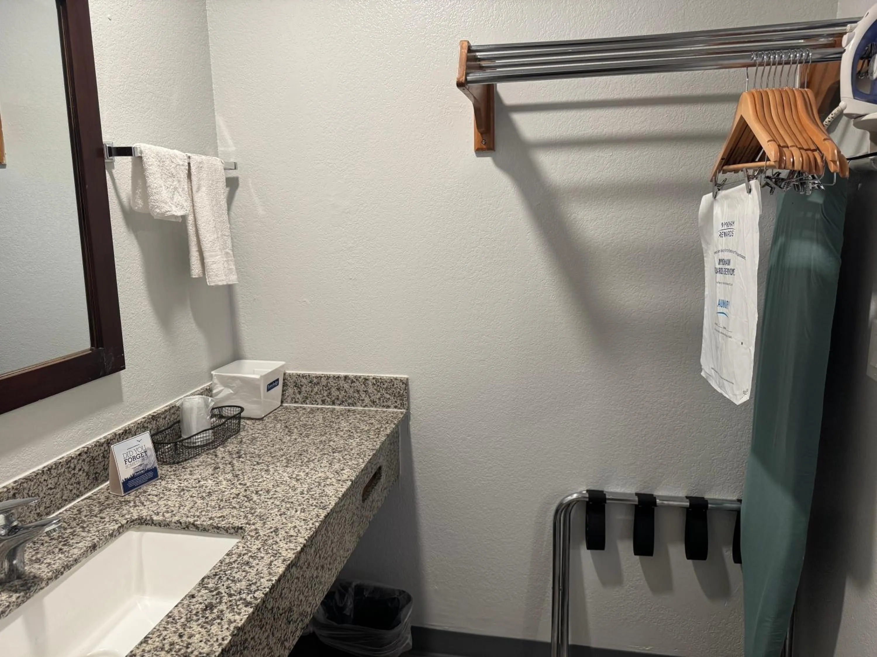 Bathroom in Travelodge by Wyndham Sacramento / Rancho Cordova