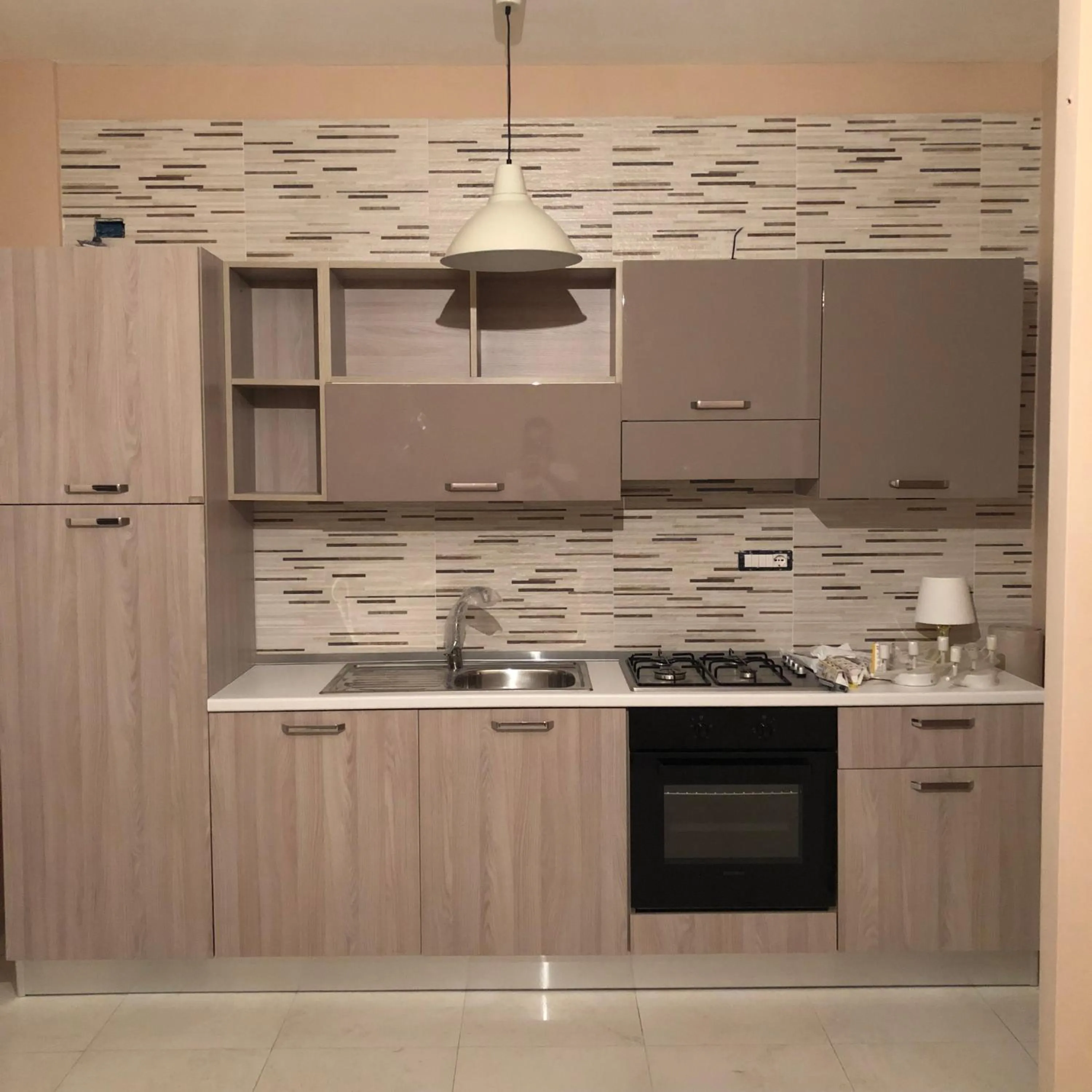 Communal kitchen in B&b Panoramica 33