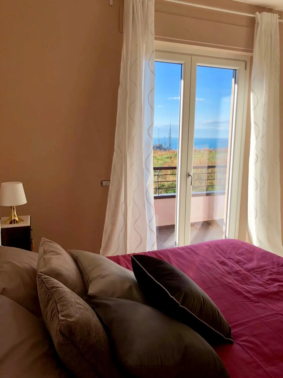 Bed in B&b Panoramica 33