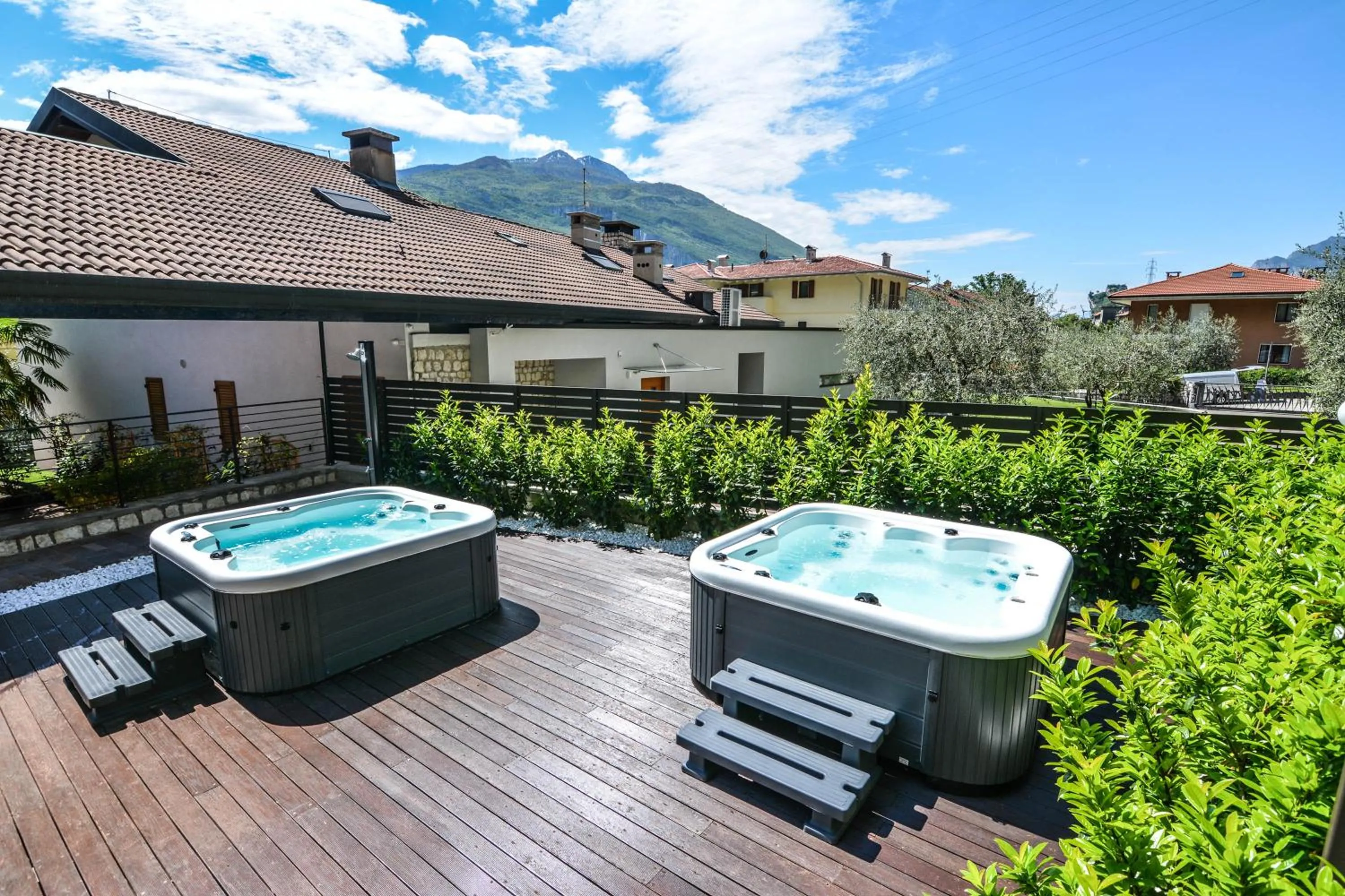 Hot Tub in Villa degli Olivi Relais