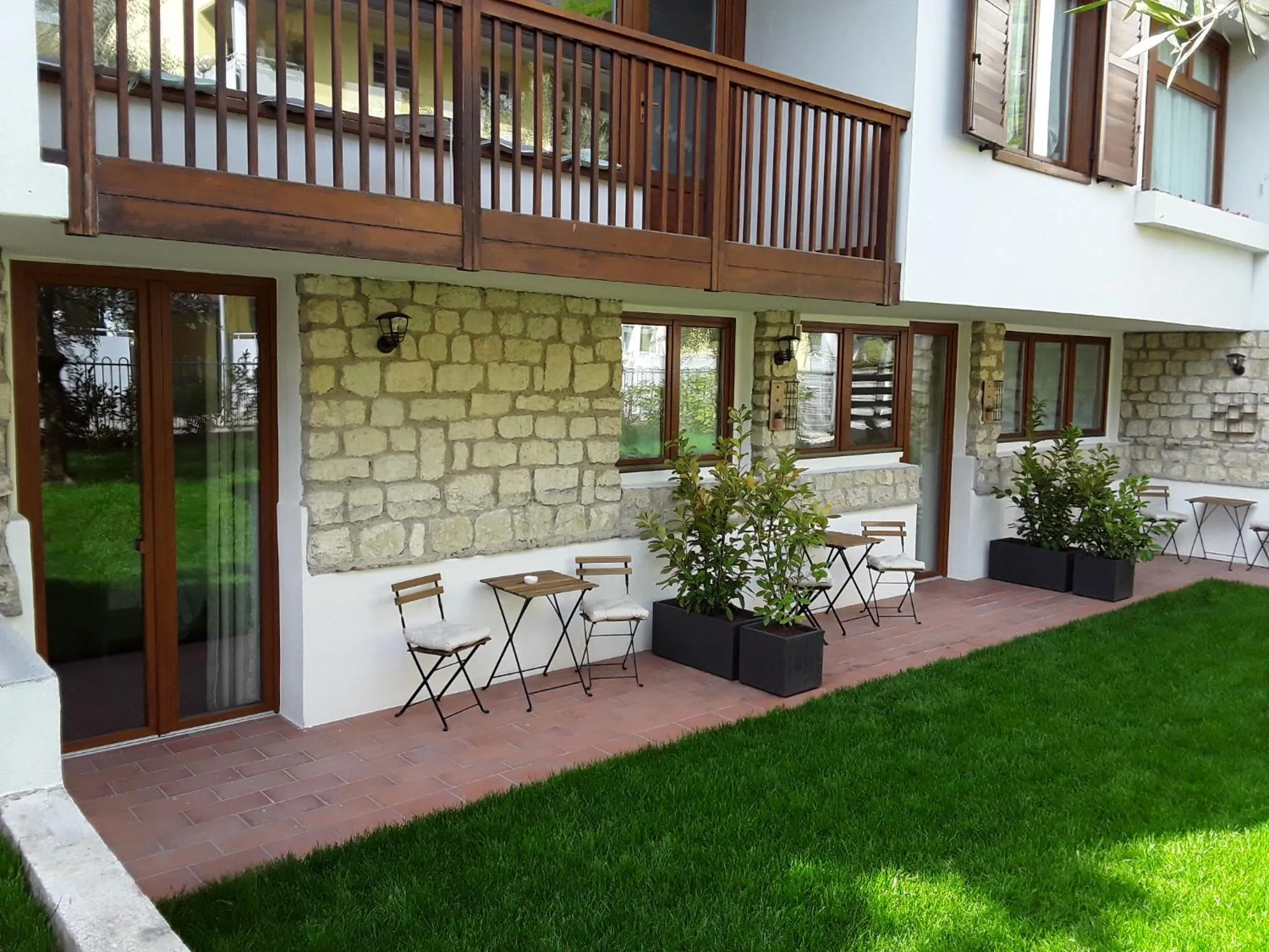 Patio in Villa degli Olivi Relais