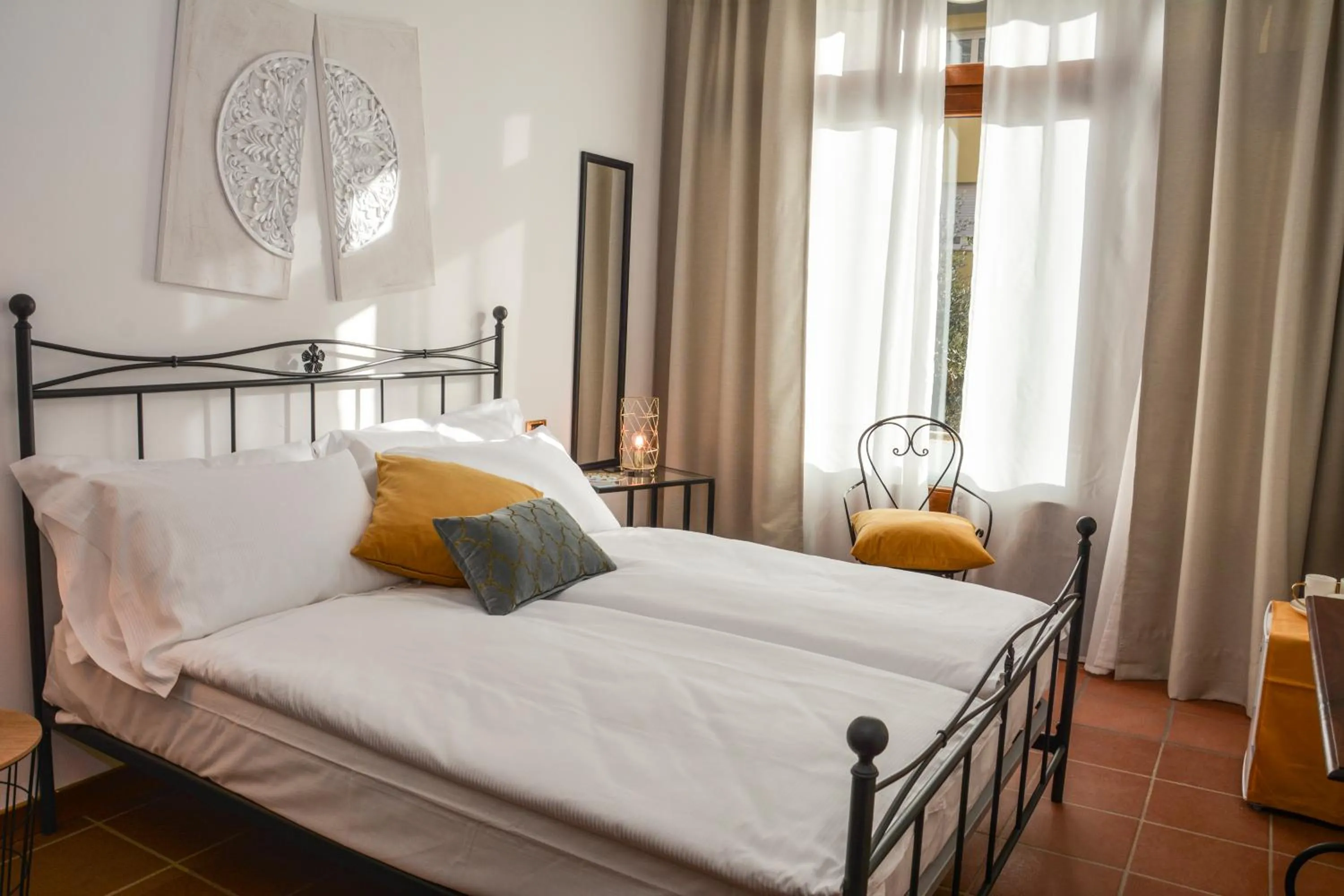 Bed in Villa degli Olivi Relais