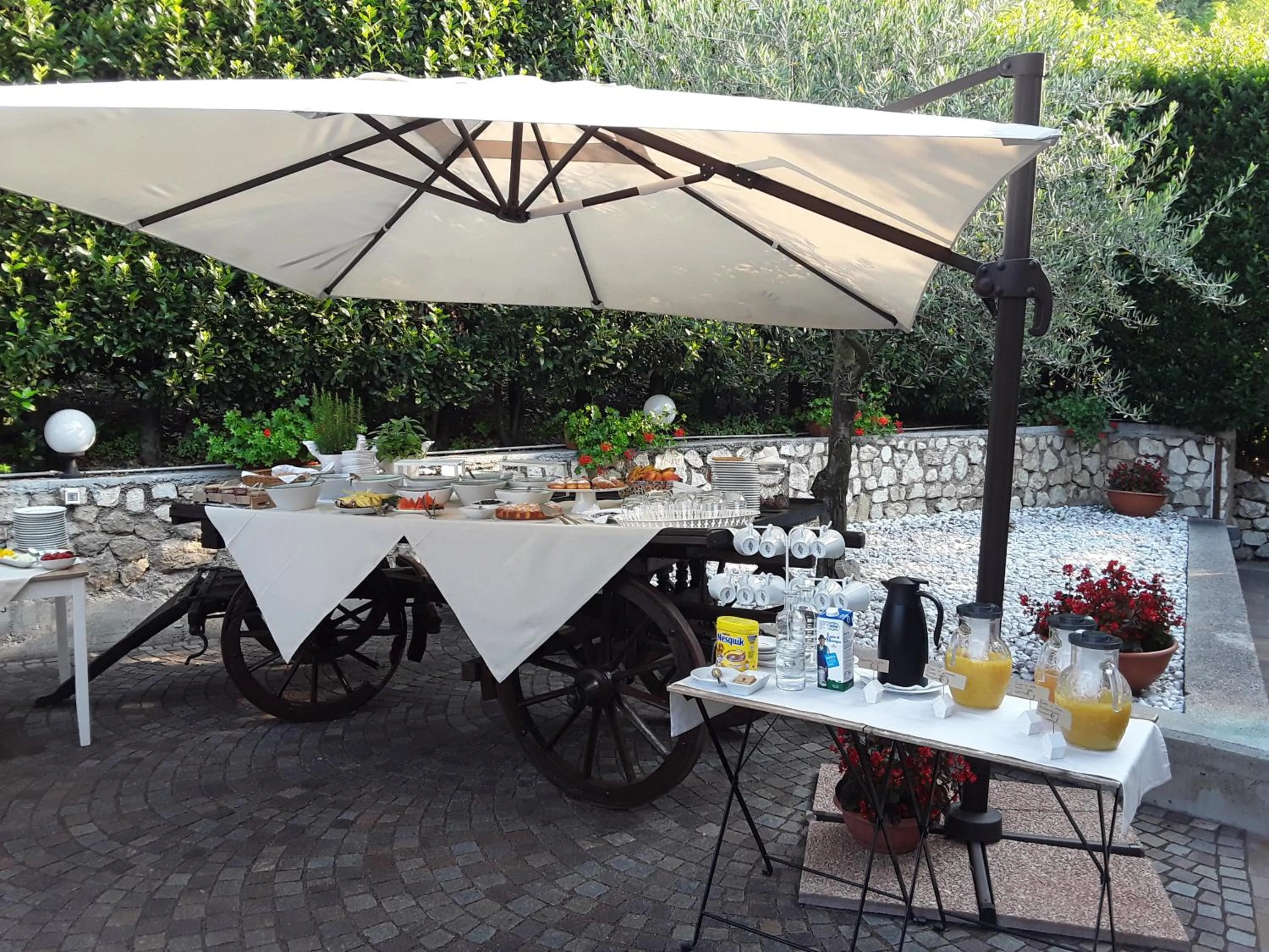 Breakfast in Villa degli Olivi Relais