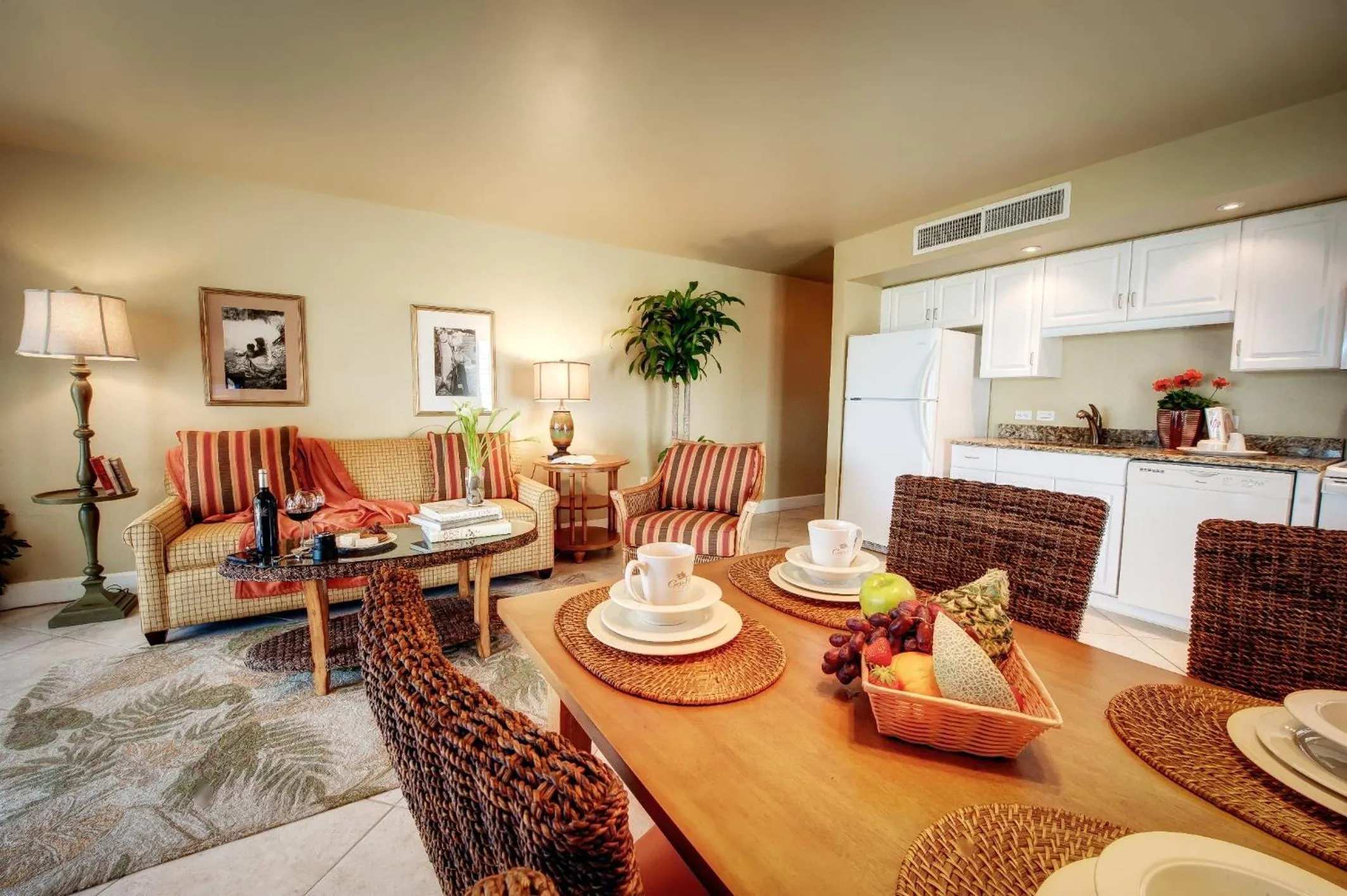 Living room in Casa Ybel Resort