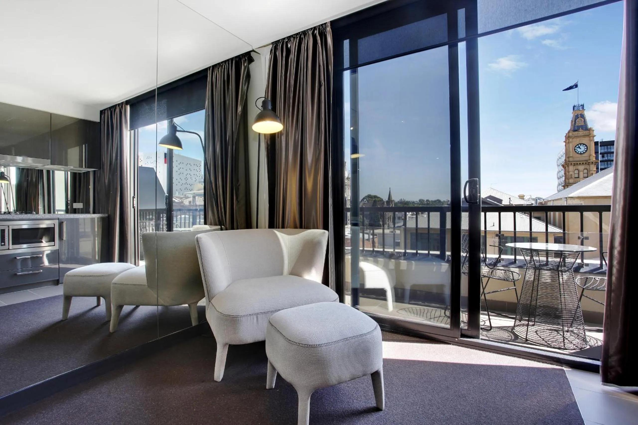 Living room in Corporate Living Accommodation Hawthorn