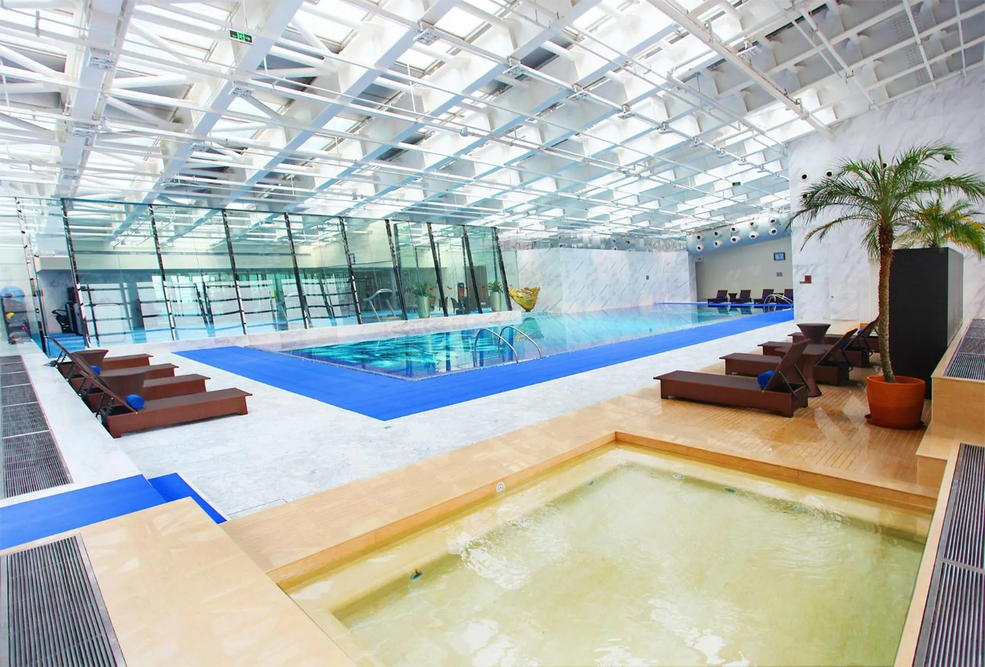Swimming pool in Crowne Plaza Beijing Chaoyang U-Town by IHG - within 30 minutes to Forbidden City by metro