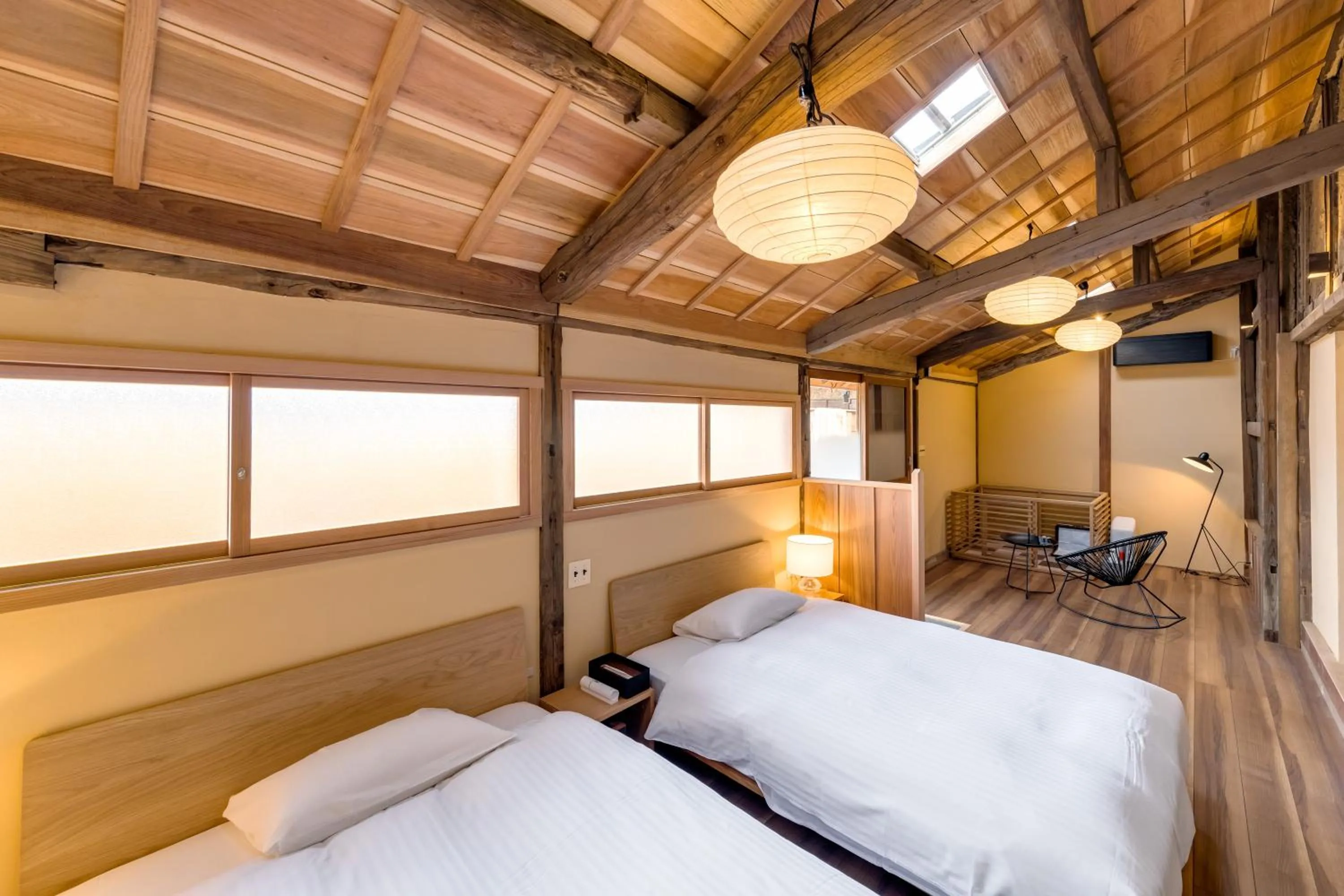 Bedroom, Bed in NIPPONIA Sawara Merchant Town Hotel