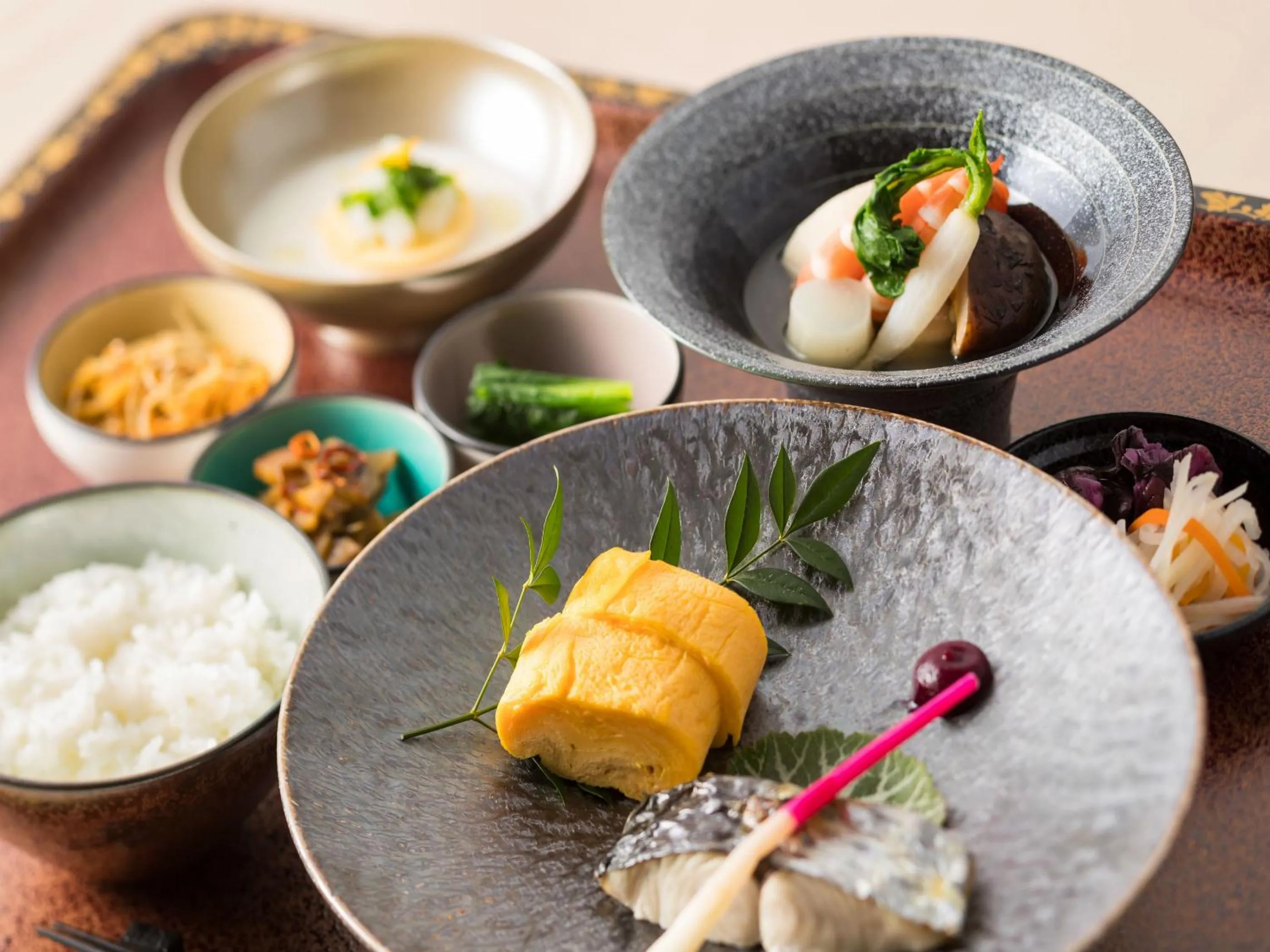 Breakfast in NIPPONIA Sawara Merchant Town Hotel