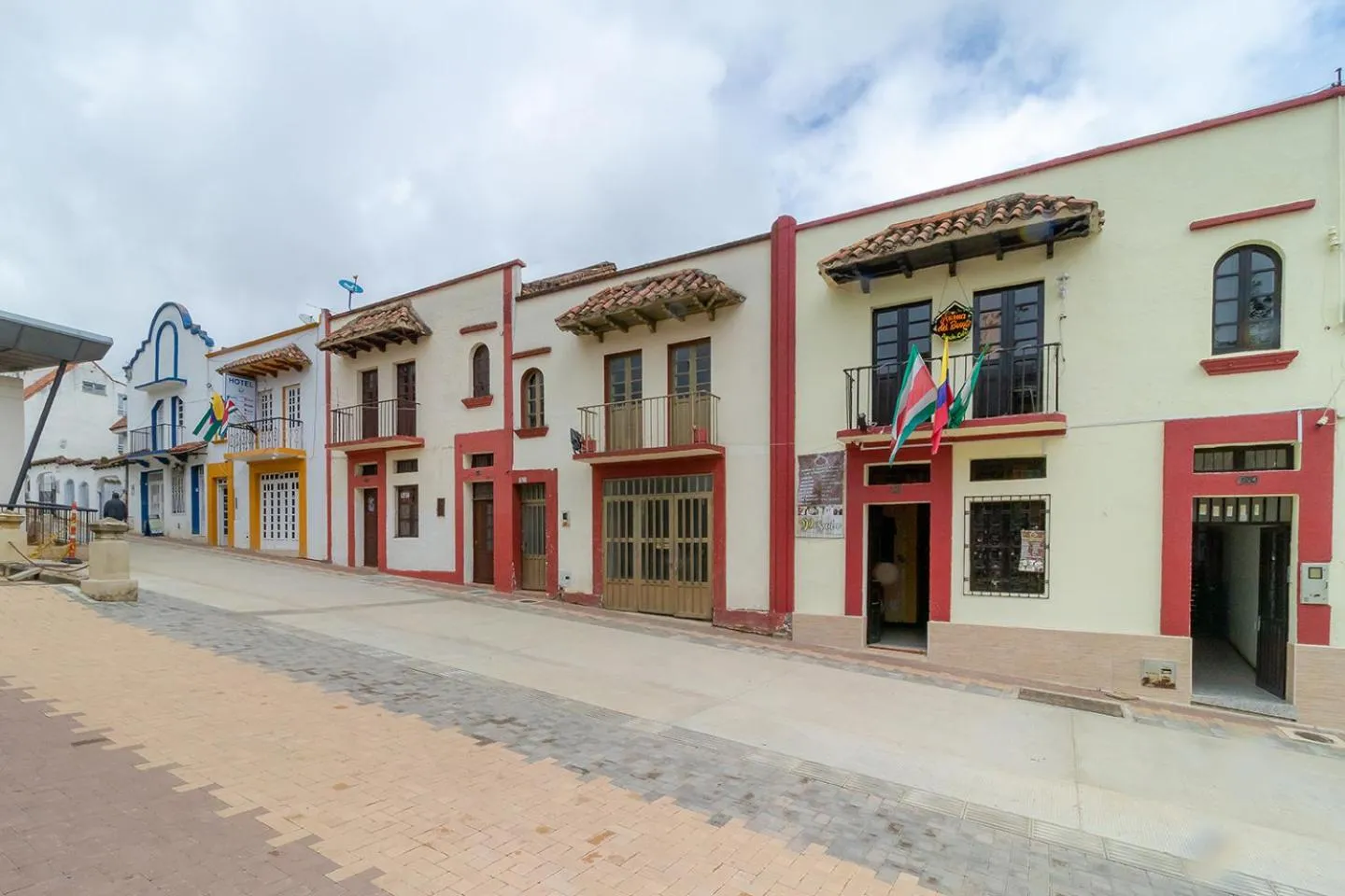 Property building in Hotel Aroma del Bosque Posada Cafe