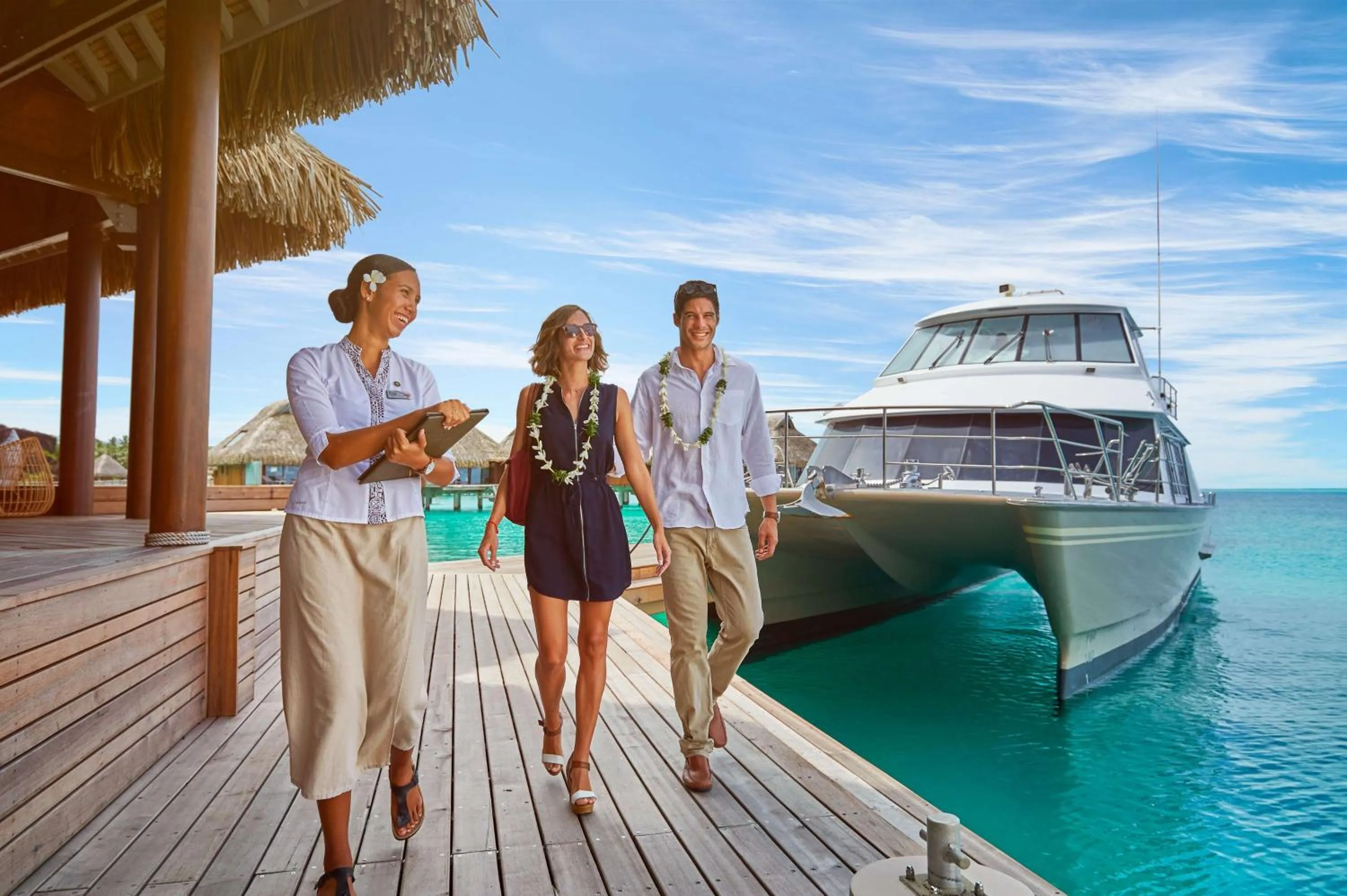Lobby or reception in Conrad Bora Bora Nui