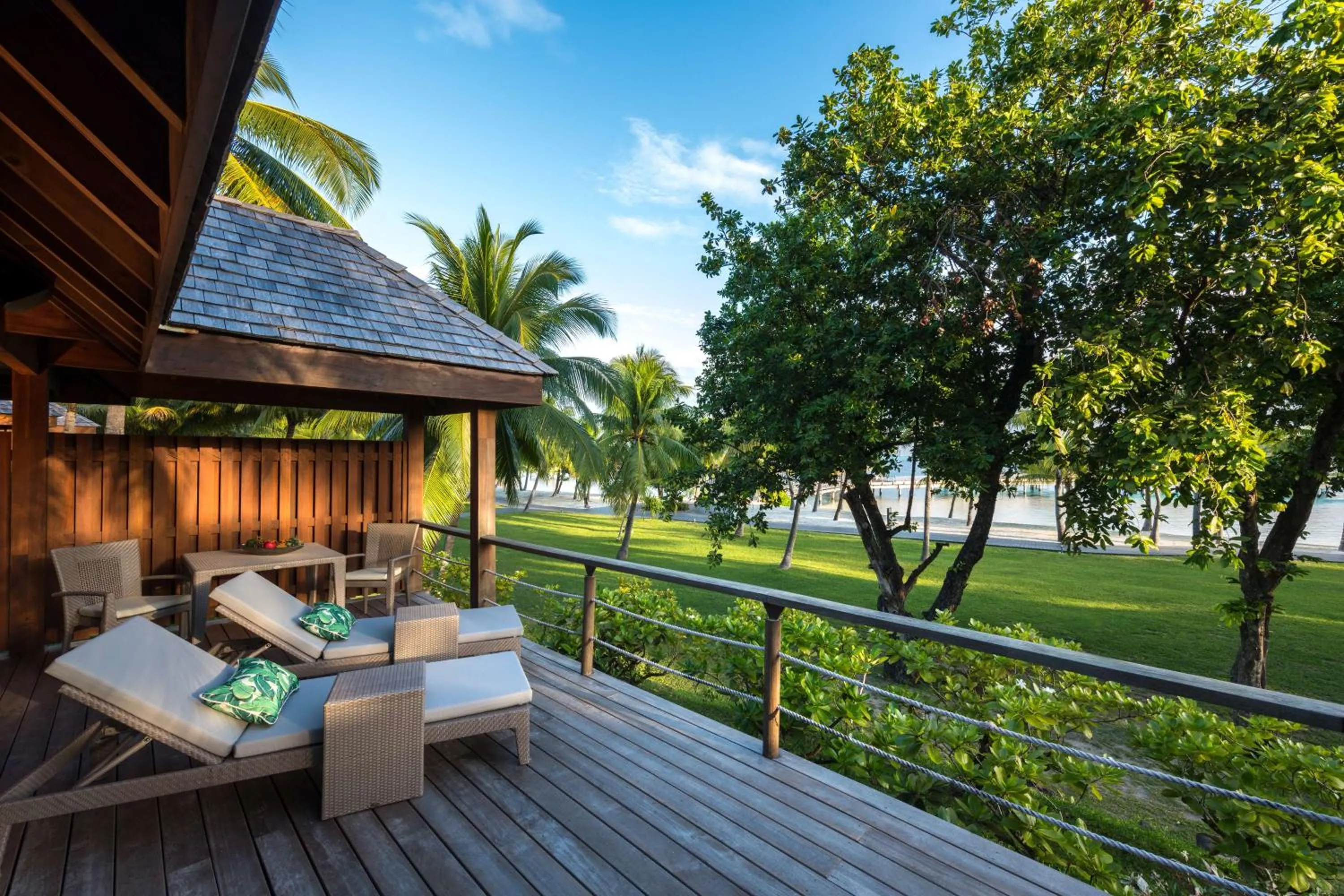 View (from property/room) in Conrad Bora Bora Nui