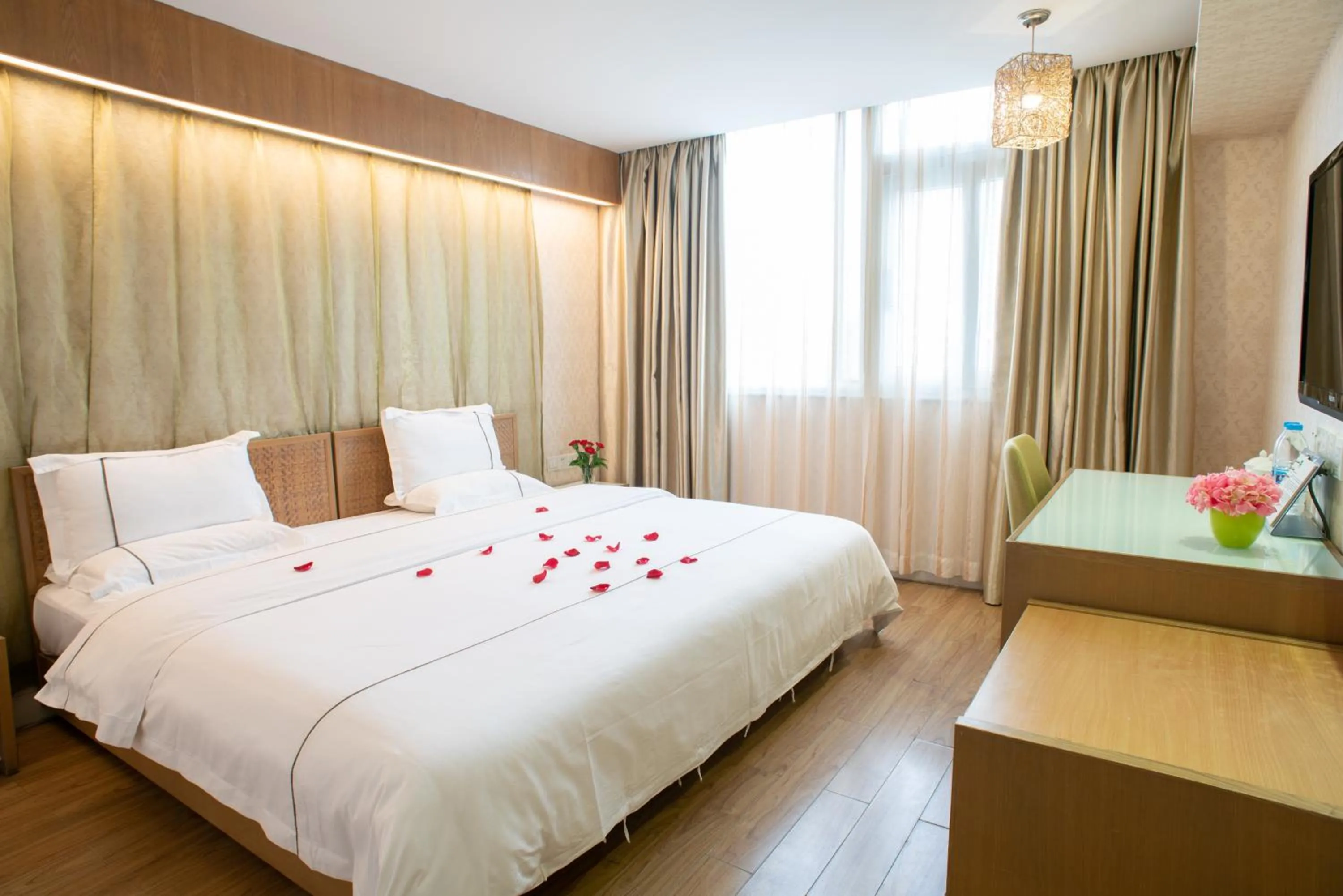 Photo of the whole room in Guangzhou Xin Yue Xin Hotel