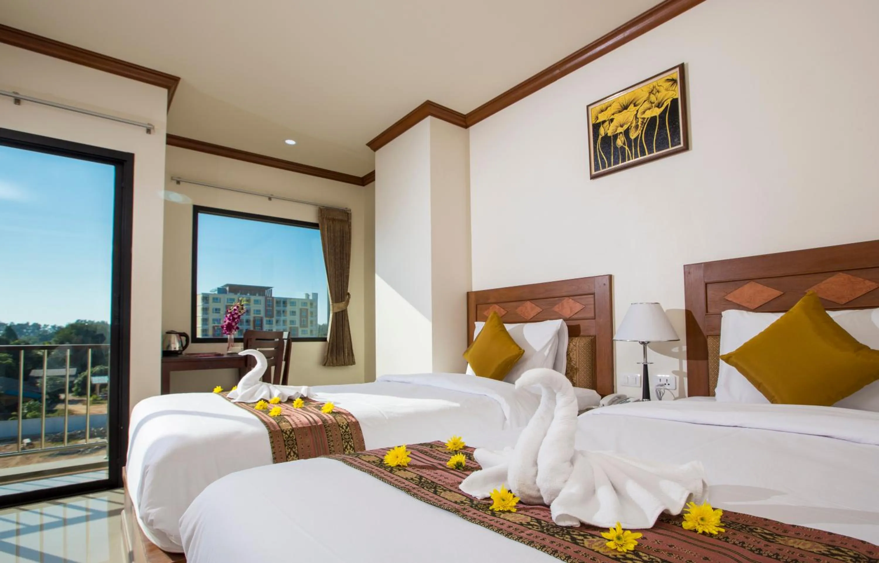 Bed in Airport Resort Phuket