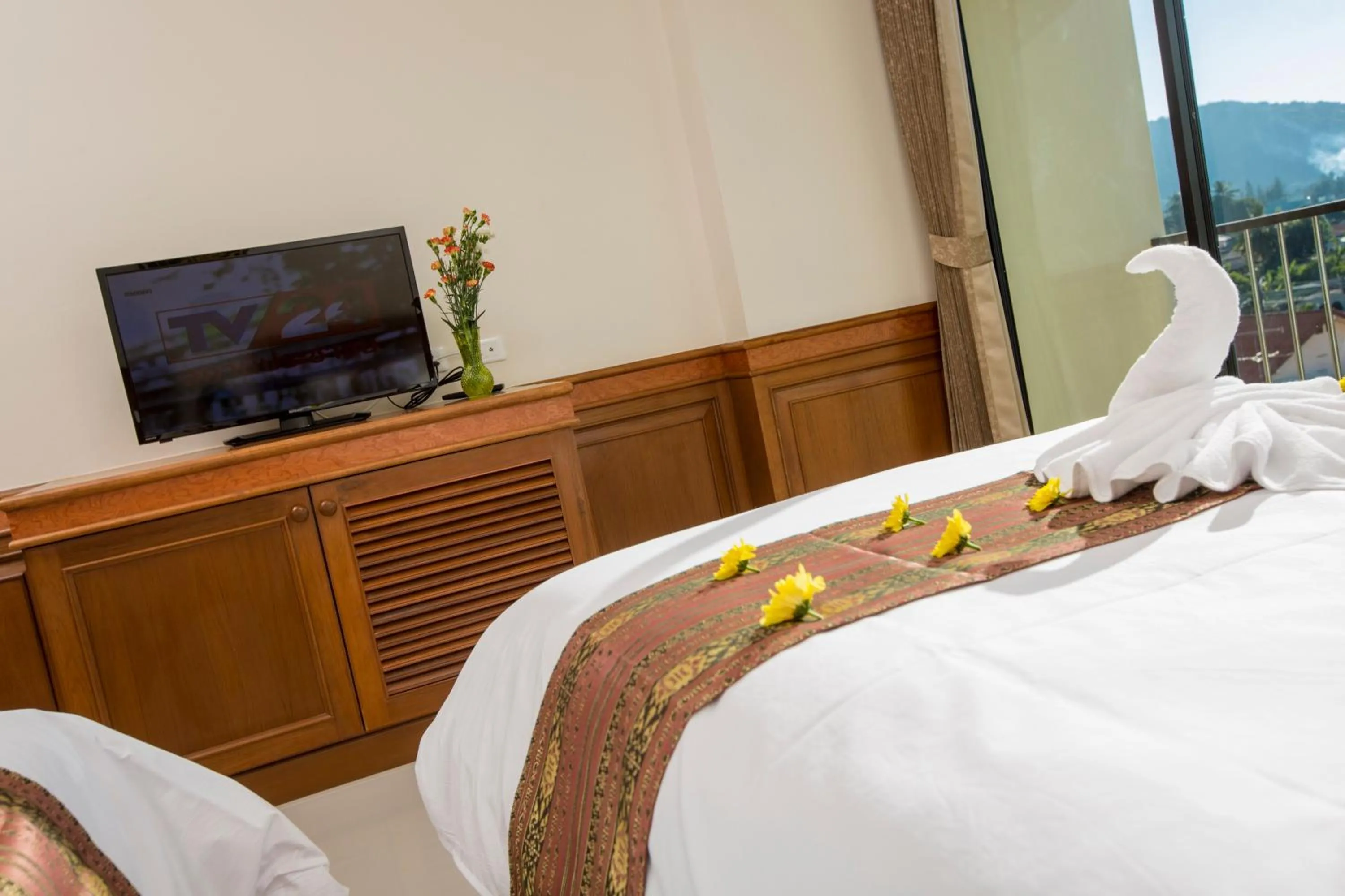 Bed in Airport Resort Phuket