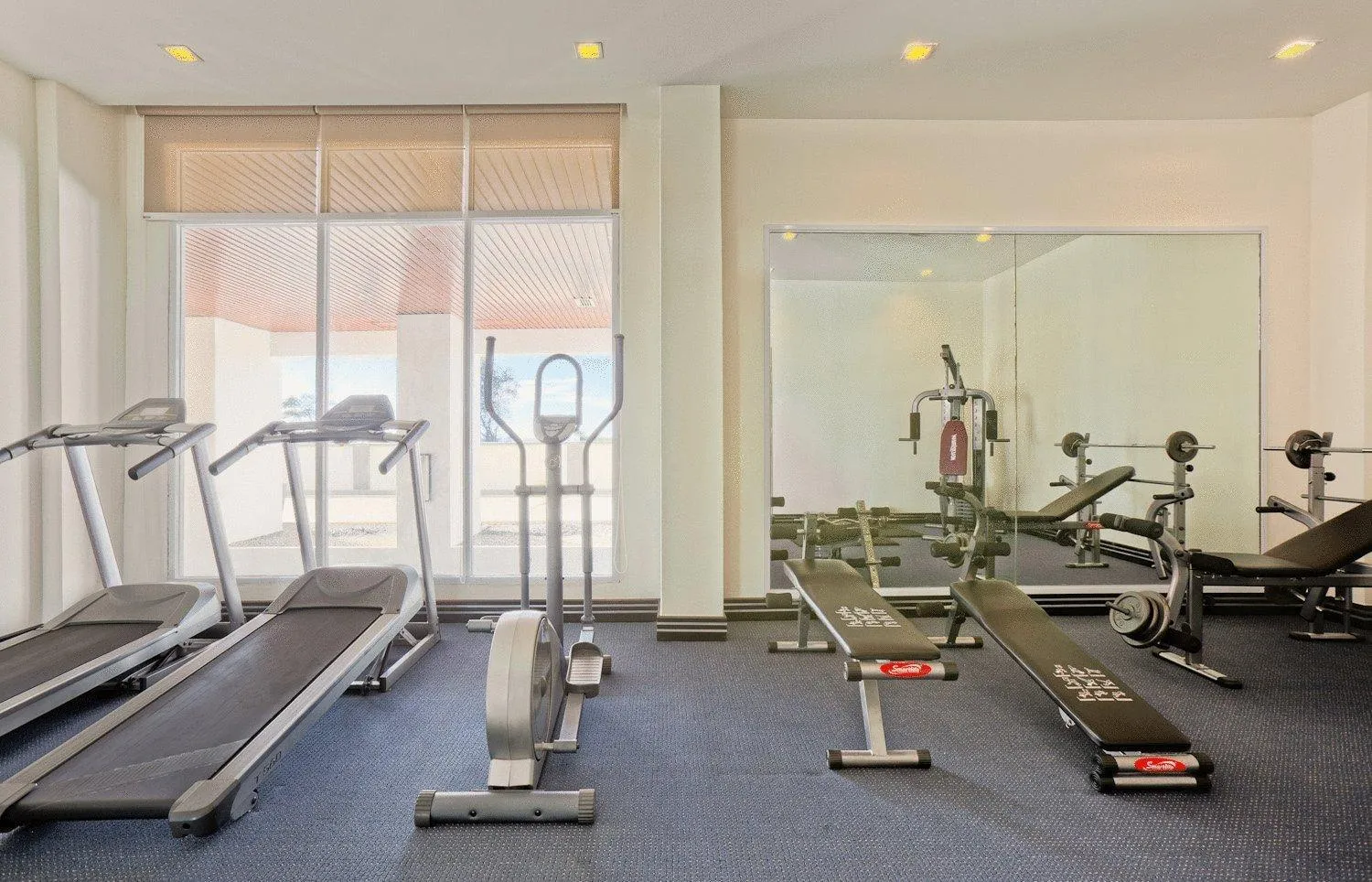 Fitness centre/facilities in Jinhold Apartment Hotel