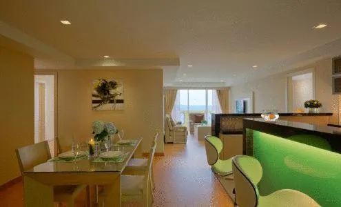 Dining area in Jinhold Apartment Hotel