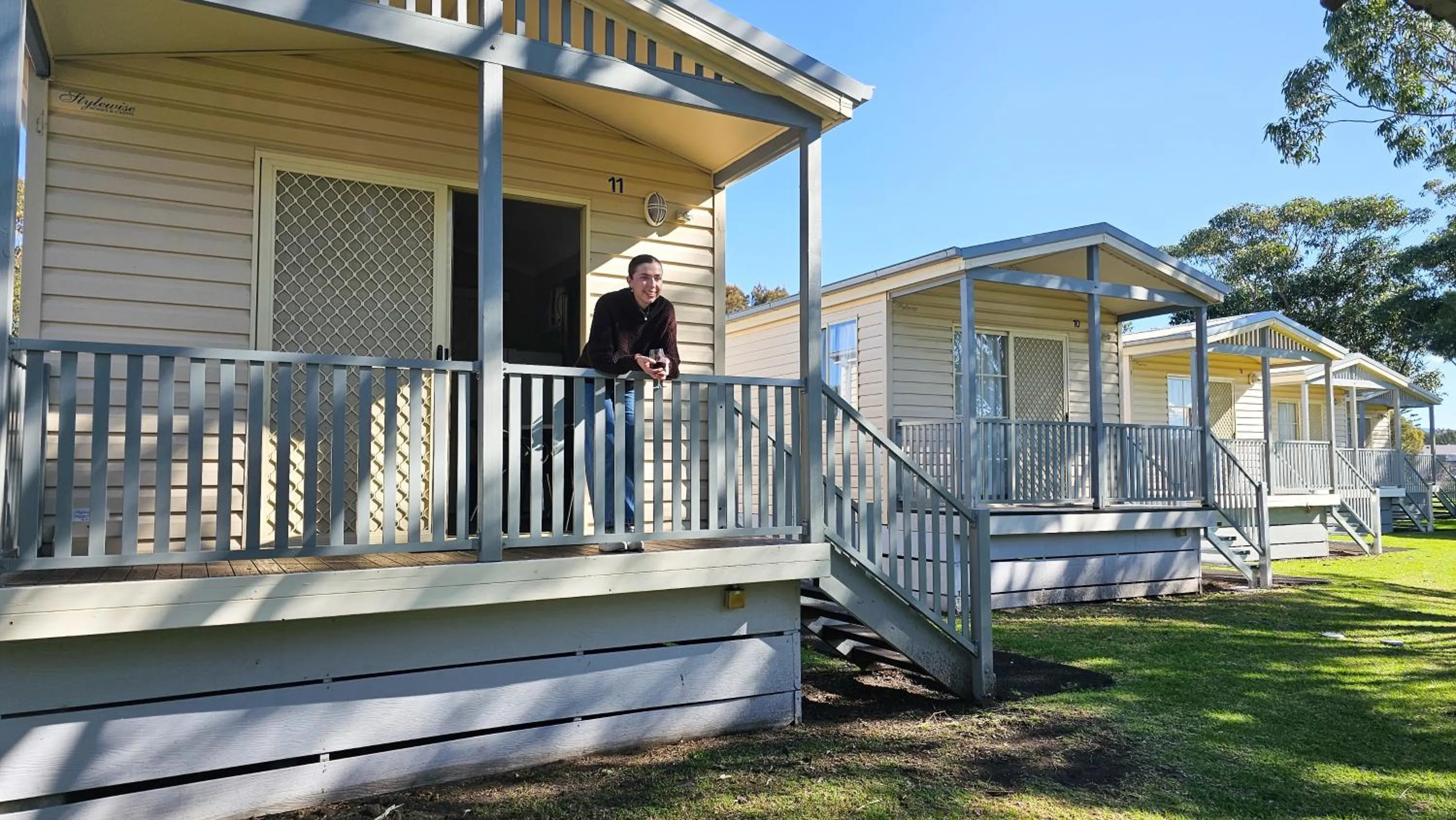 Patio in Barrack Point Holidays