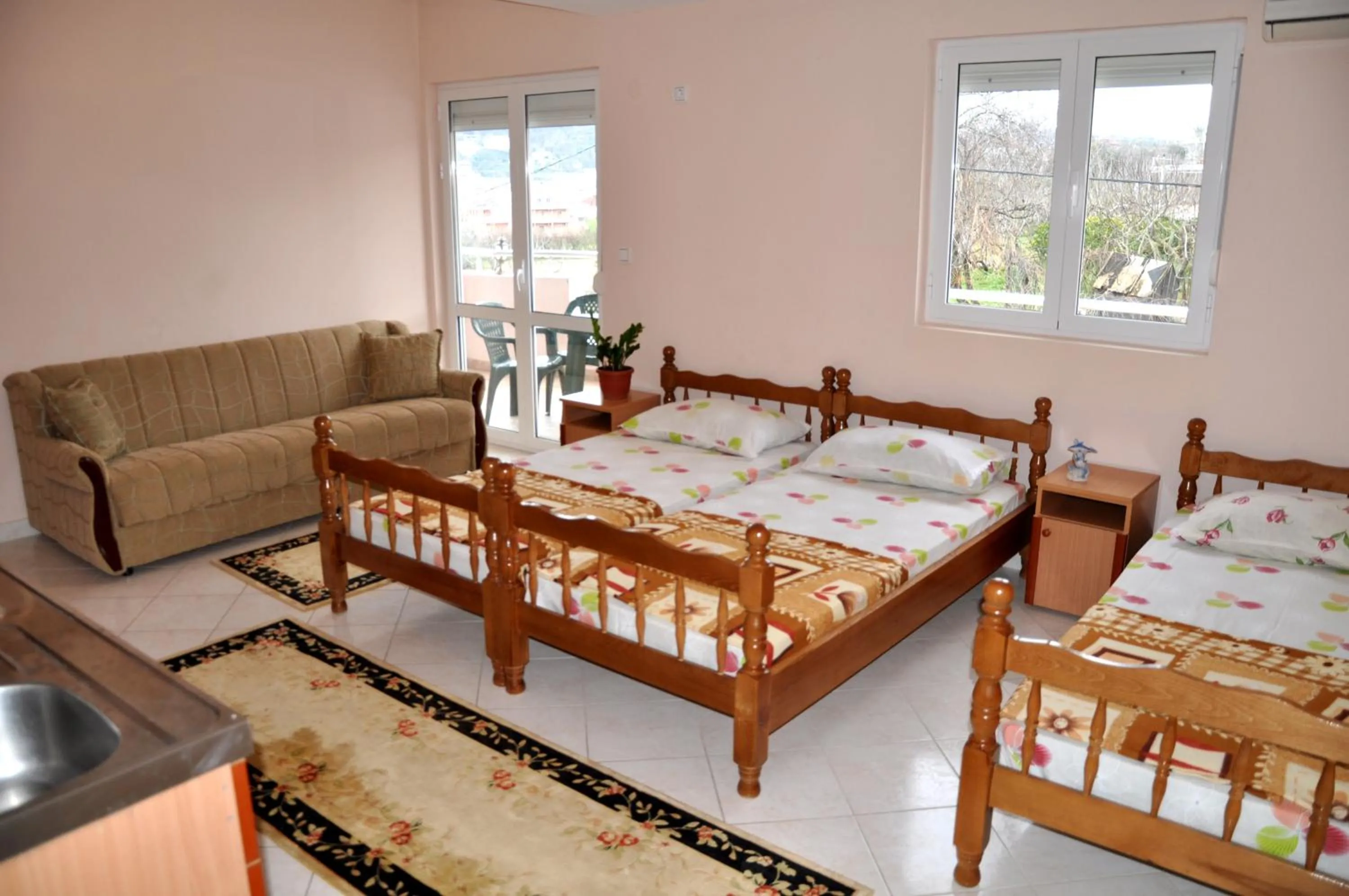 Bed in Apartments Perezaj