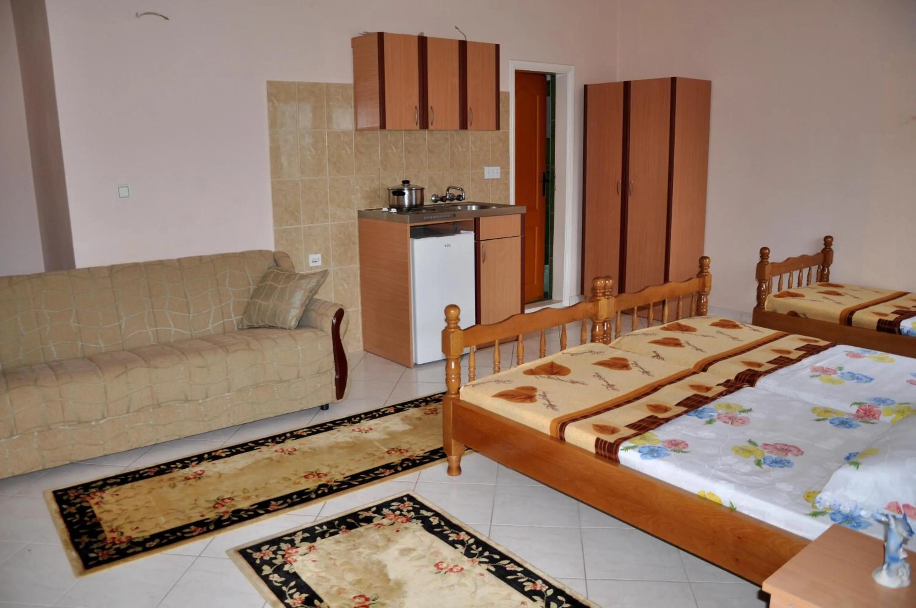 Bed in Apartments Perezaj