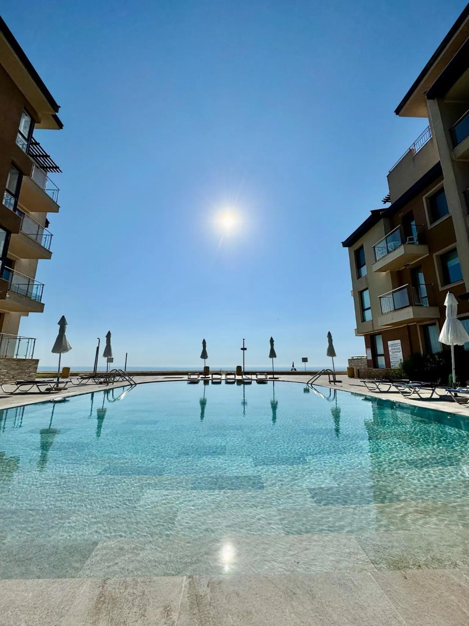 Property building in Obzor Beach Resort