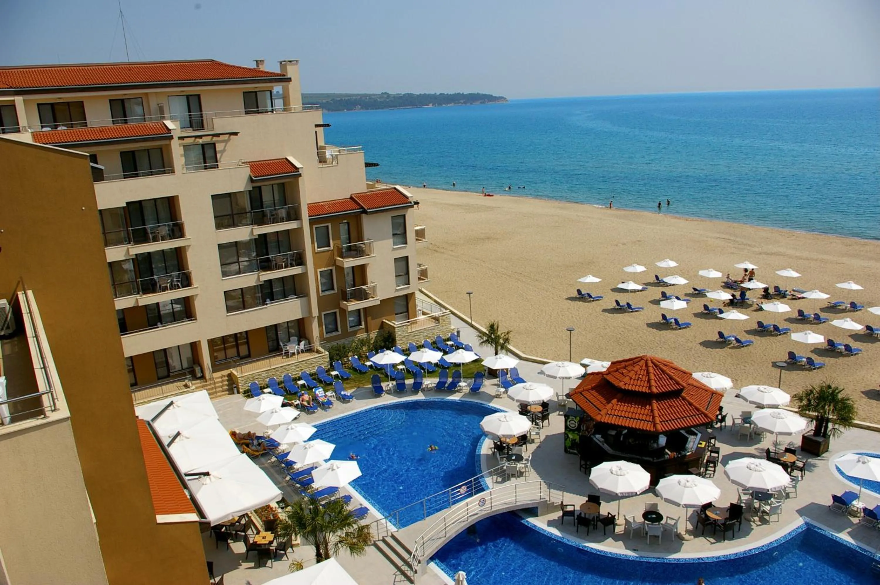 Property building in Obzor Beach Resort