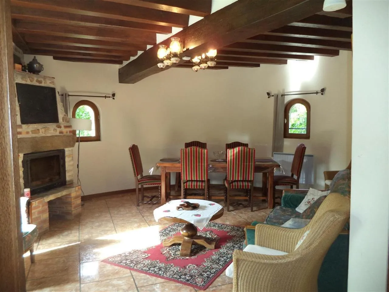 Living room in Trois logements indépendant au Grande Vigne