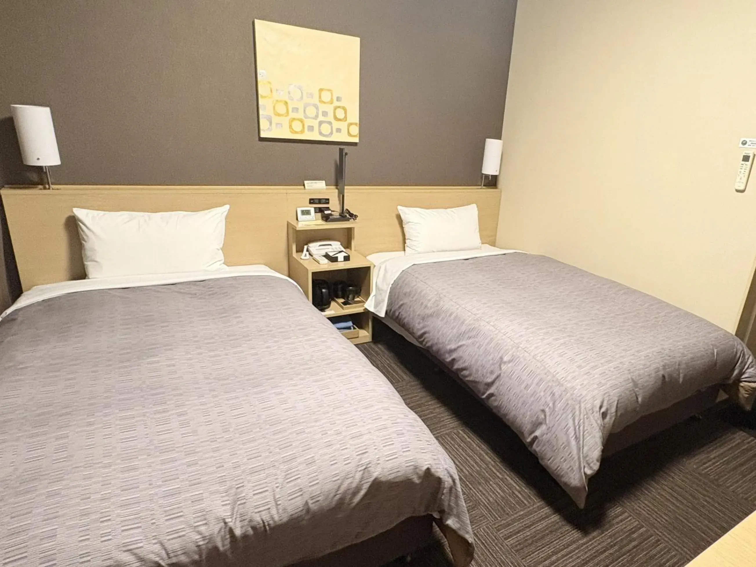 Twin Room - single occupancy - Non-Smoking in Hotel Route-inn Utsunomiya Yuinomori -Lightline Yuinomori Nishi Ekimae- Twin Room - single occupancy - Non-Smoking in Hotel Route-inn Utsunomiya Yuinomori -Lightline Yuinomori Nishi Ekimae-
