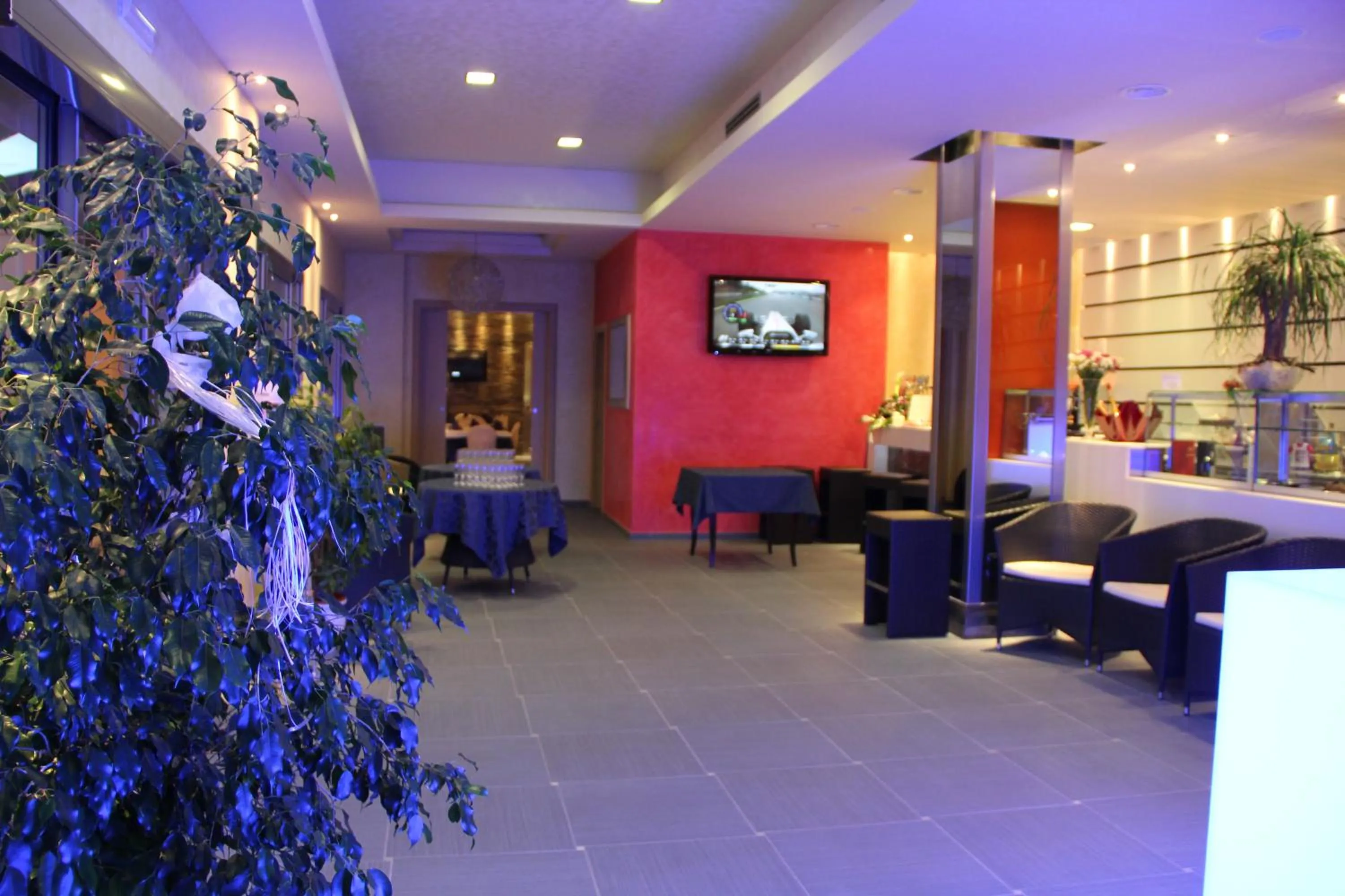 Lobby or reception in Hotel Risberg